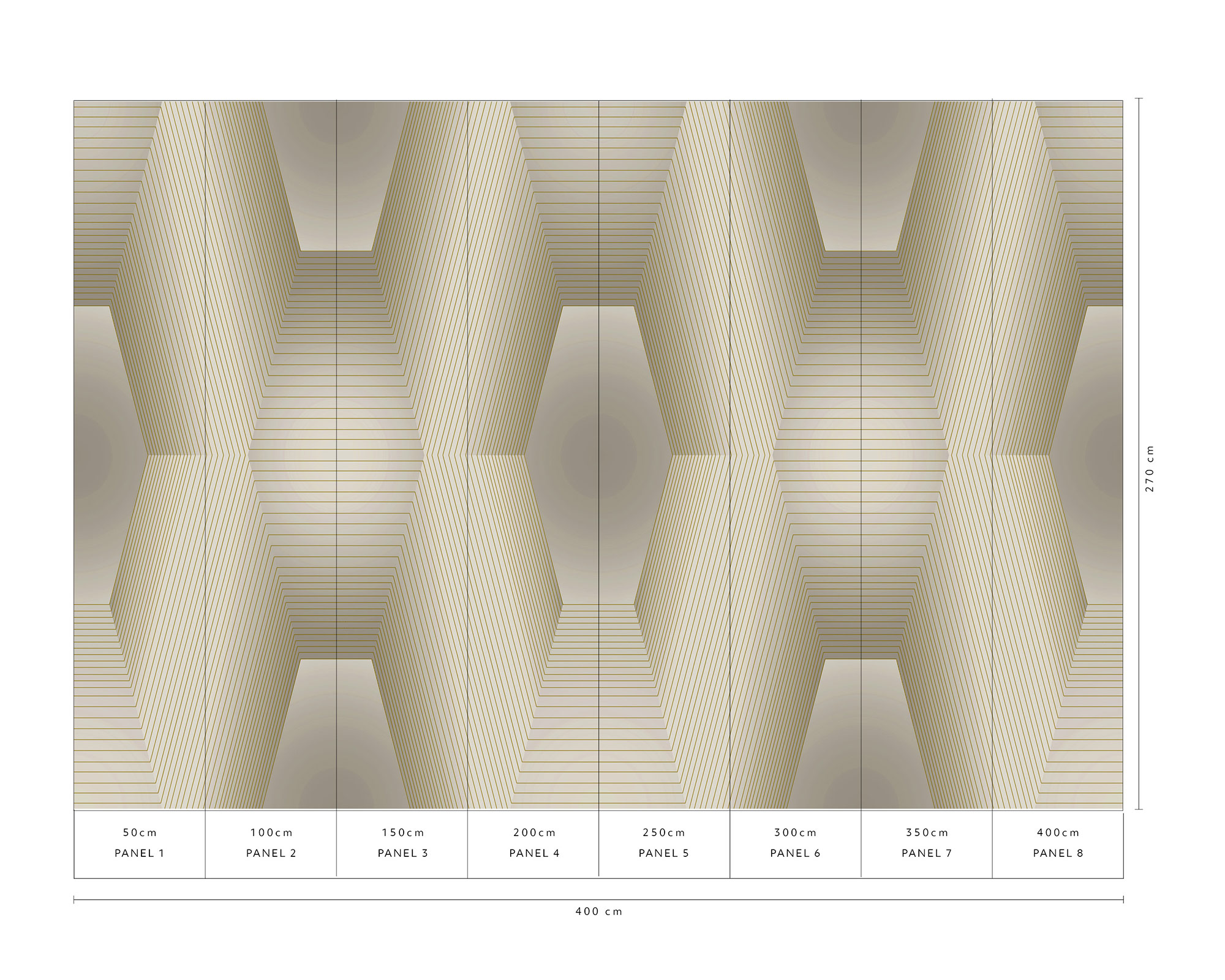 Erismann Fototapete GMK Art Edition Orion weiß 224710