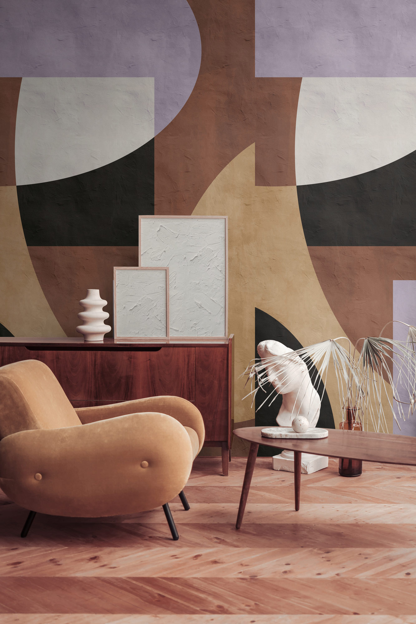 Livingwalls Vliestapete The Wall 3 Abstrakt 398591