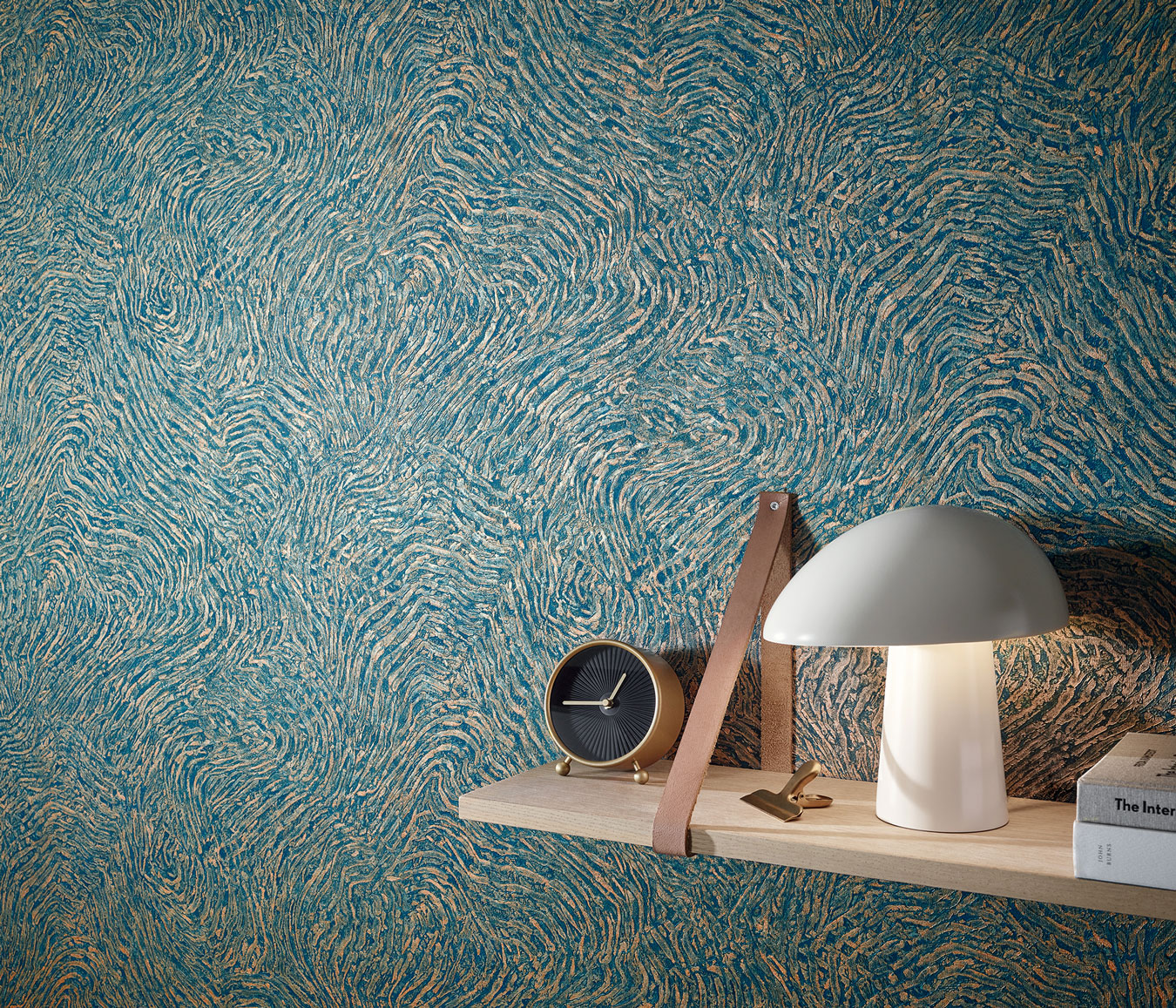 Erismann Vliestapete Focus türkis 1030319