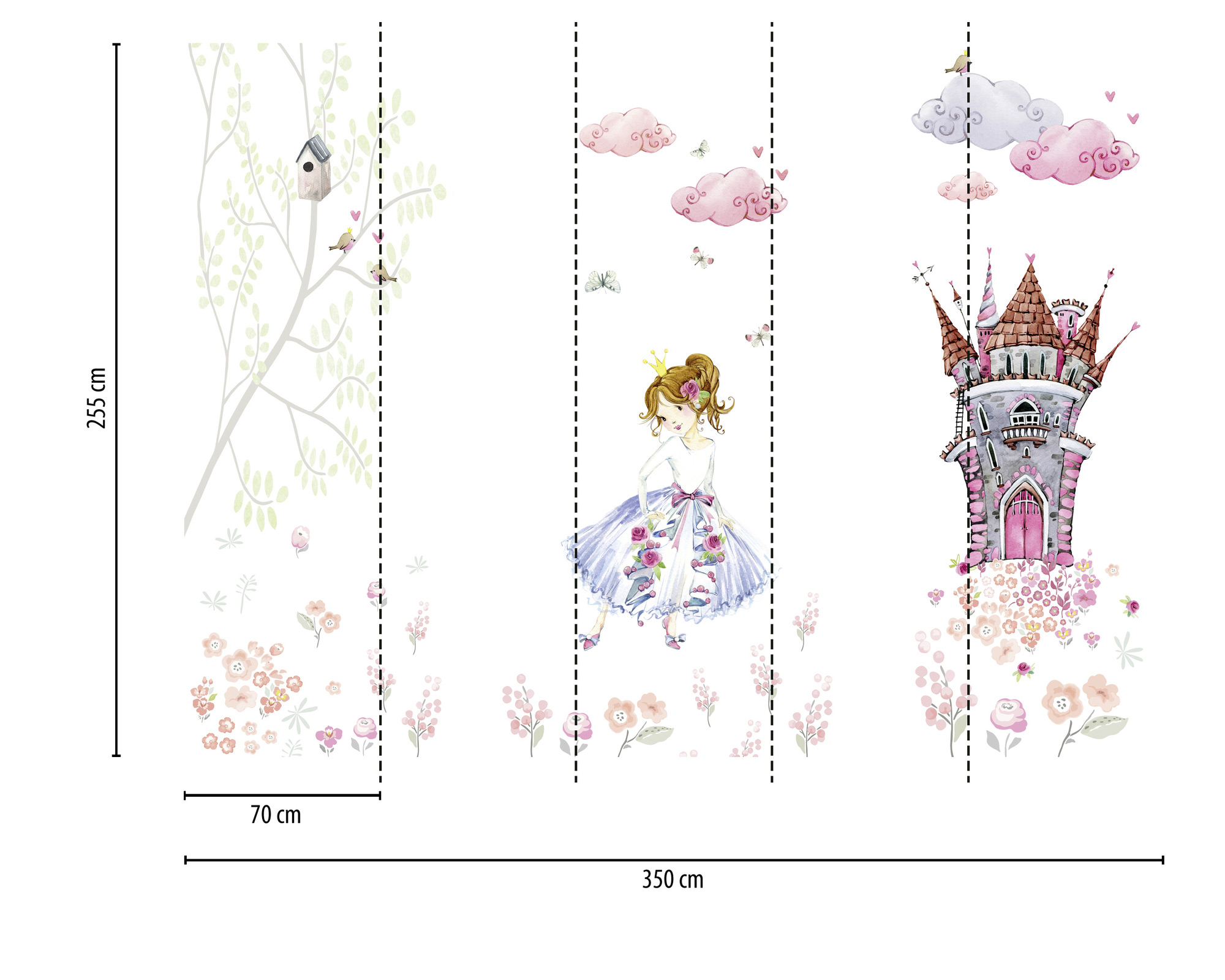 AS Fototapete Designwalls 2 Kinderzimmer Fantasy DD123620