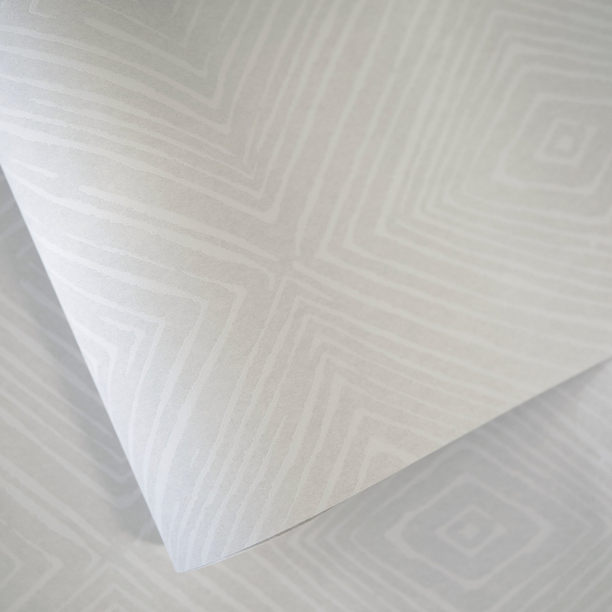 Hohenberger Vliestapete Chalk Diamond Silver 65514