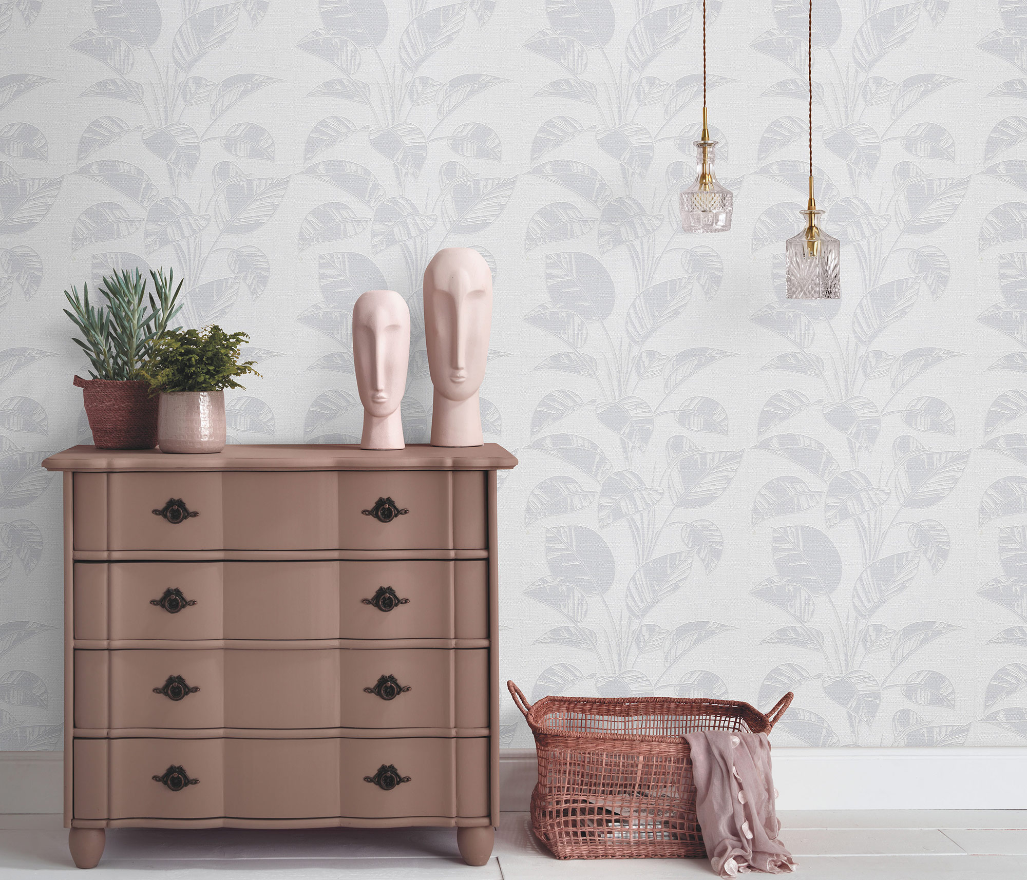 Erismann Vliestapete Opus hellgrau 1045931