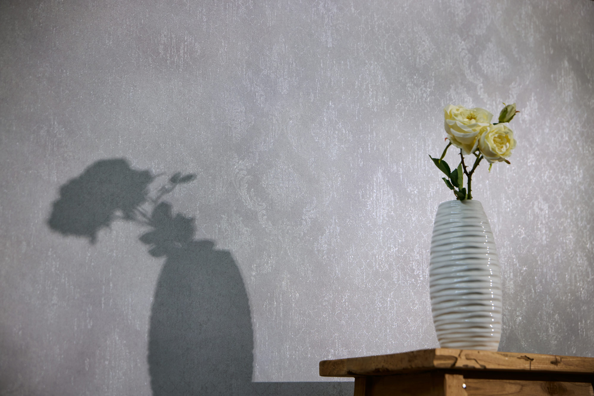 AS Vliestapete MS Hot Spots Ornament Grau 786721