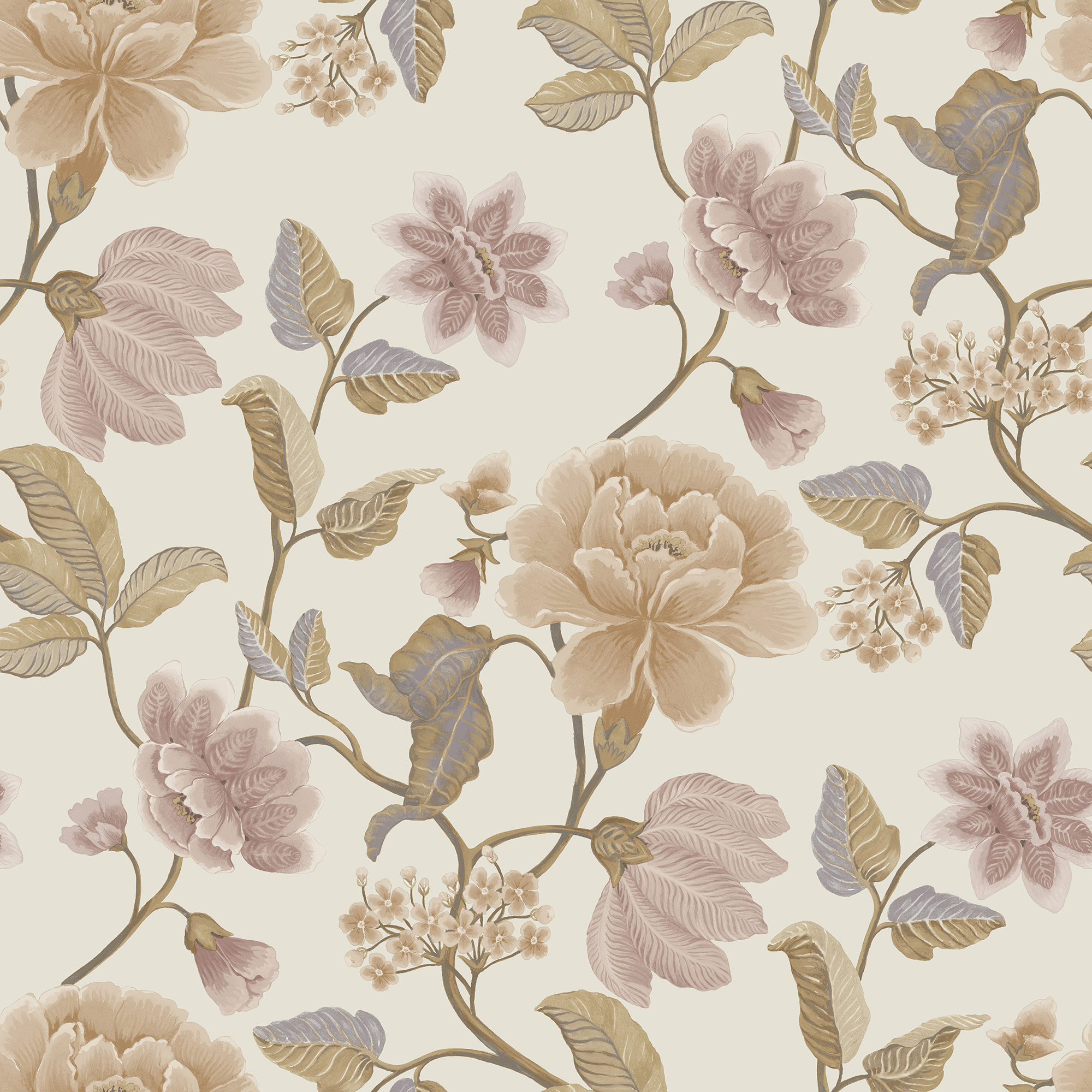 Grandeco Vliestapete Icon Blumen IC3101