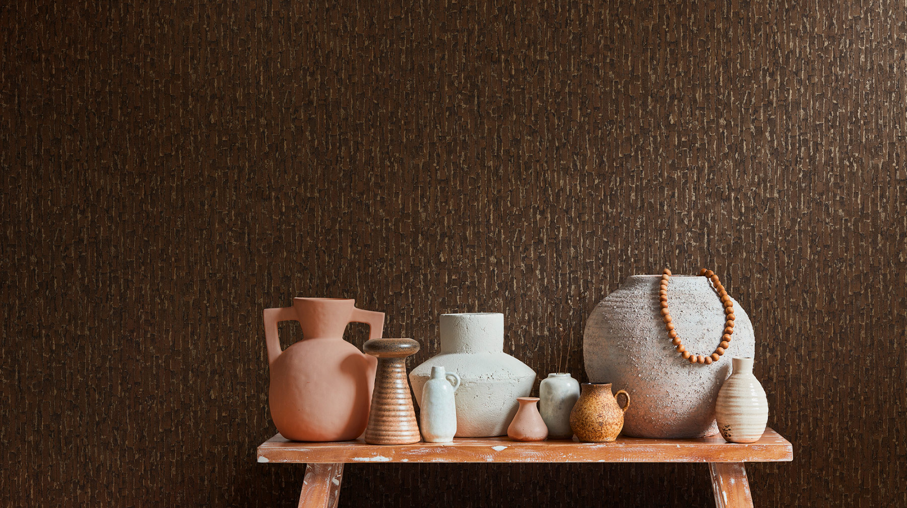 AS Vliestapete MS Hot Spots Modern Braun 786666