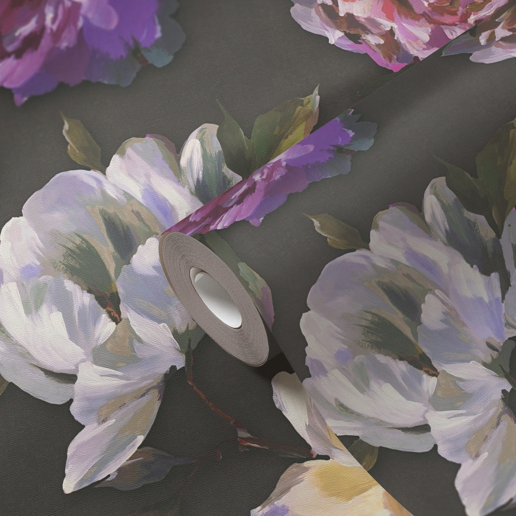 AS Vliestapete PintWalls II Rosen Schwarz 396091