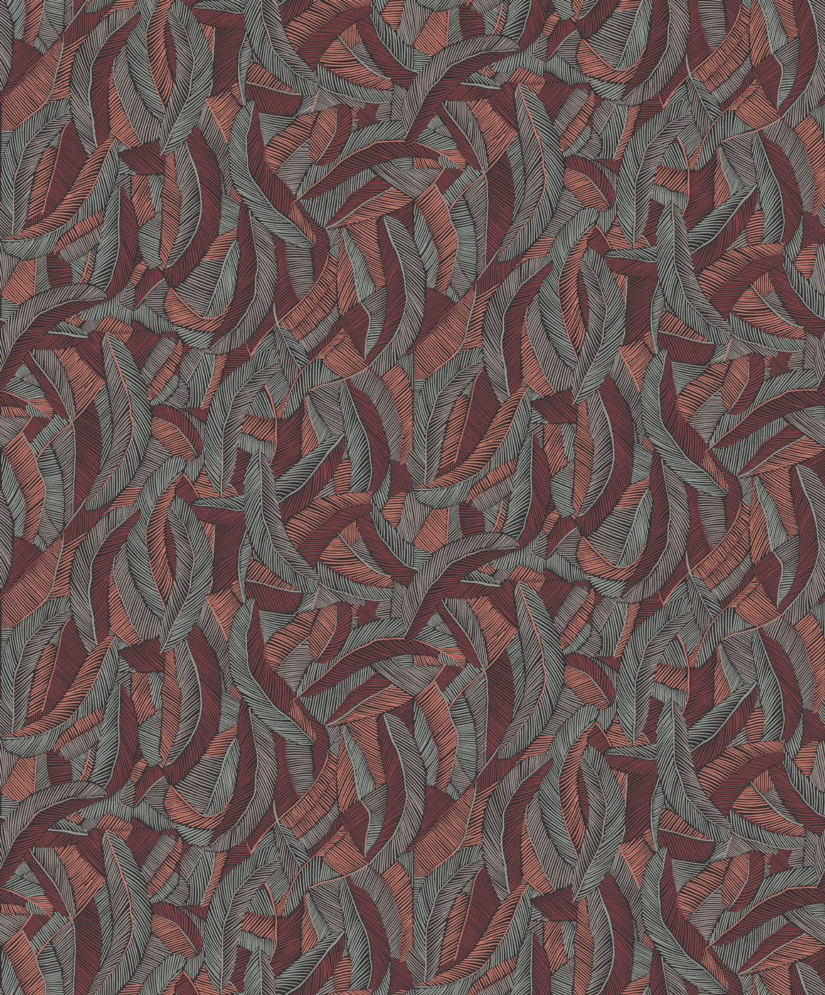 Masureel Vliestapete Romance Pennas Cinnamon ROM204