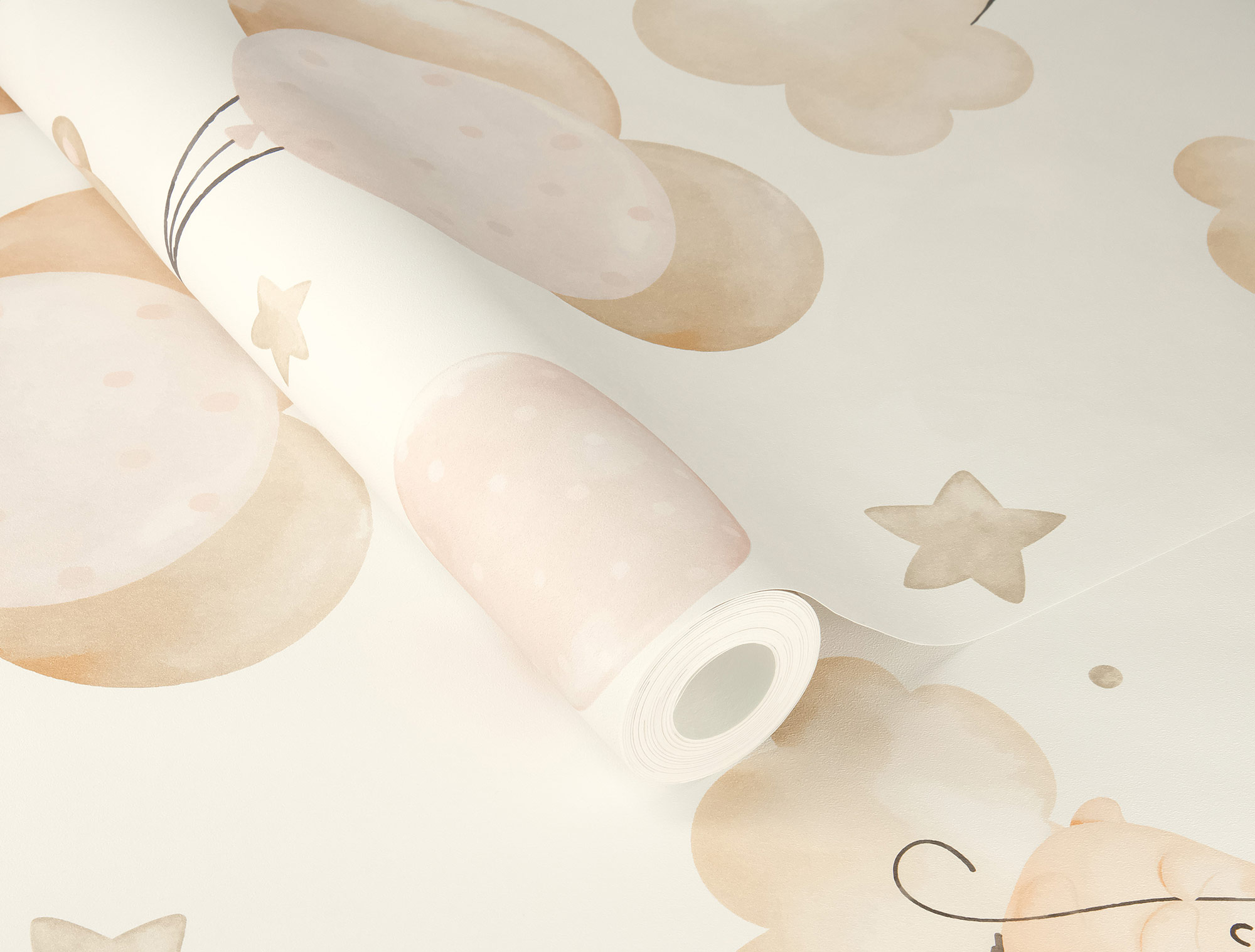 Rasch Vliestapete Kids Word 2 Pink 302110