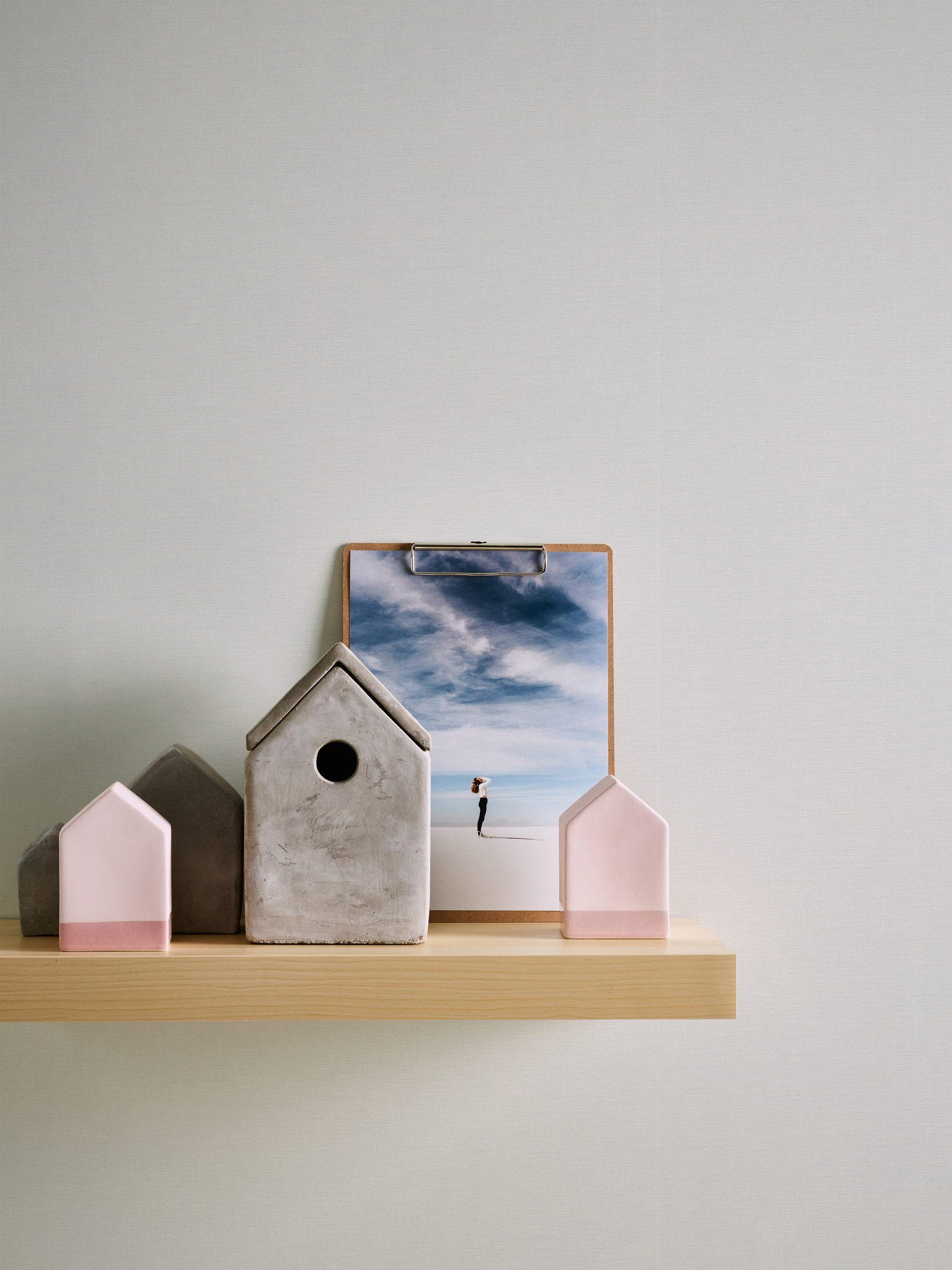 AS Vliestapete Maison Charme Unis weiß 305265