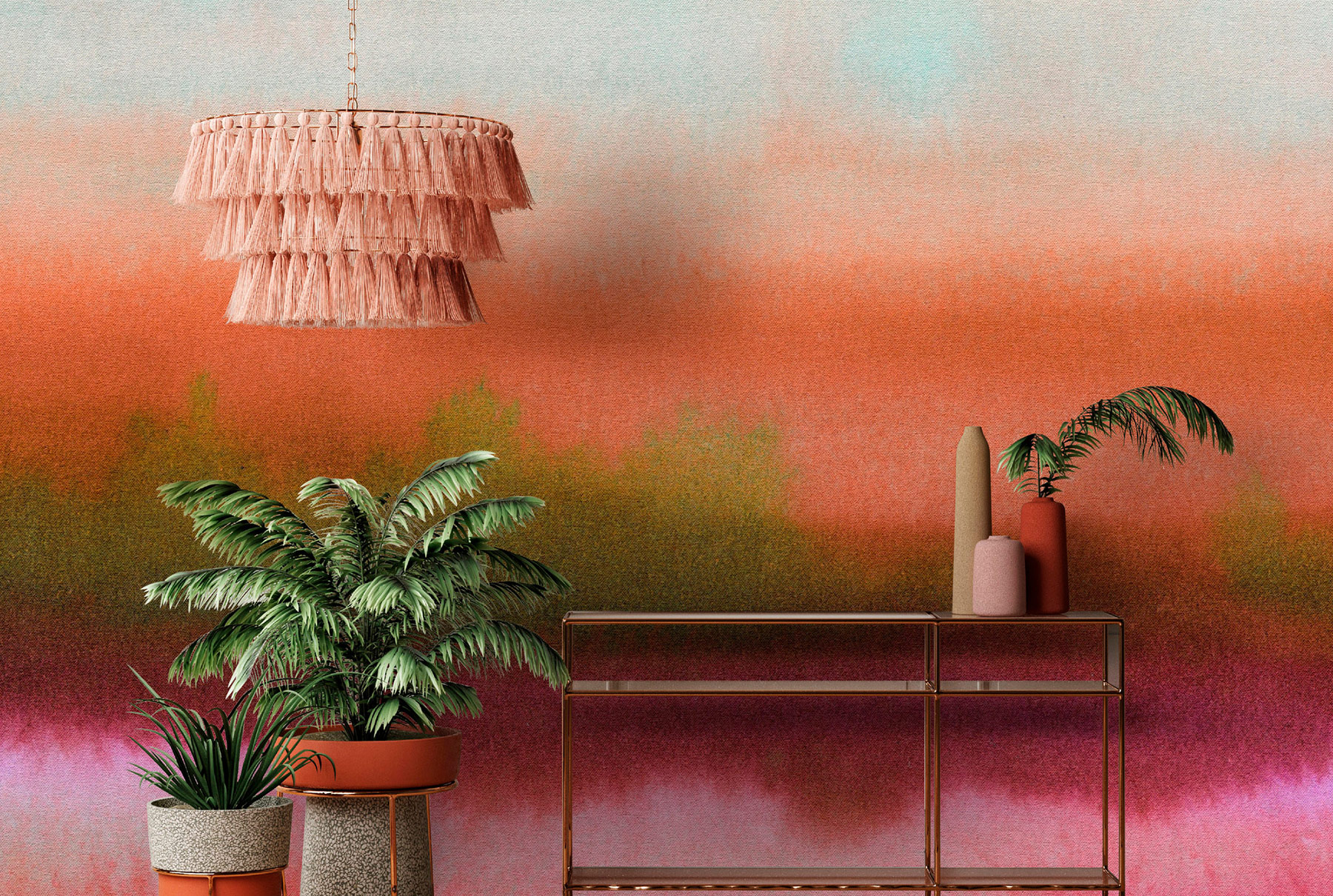 AS Fototapete Walls by Patel 5 Landschaft Rot DD134951