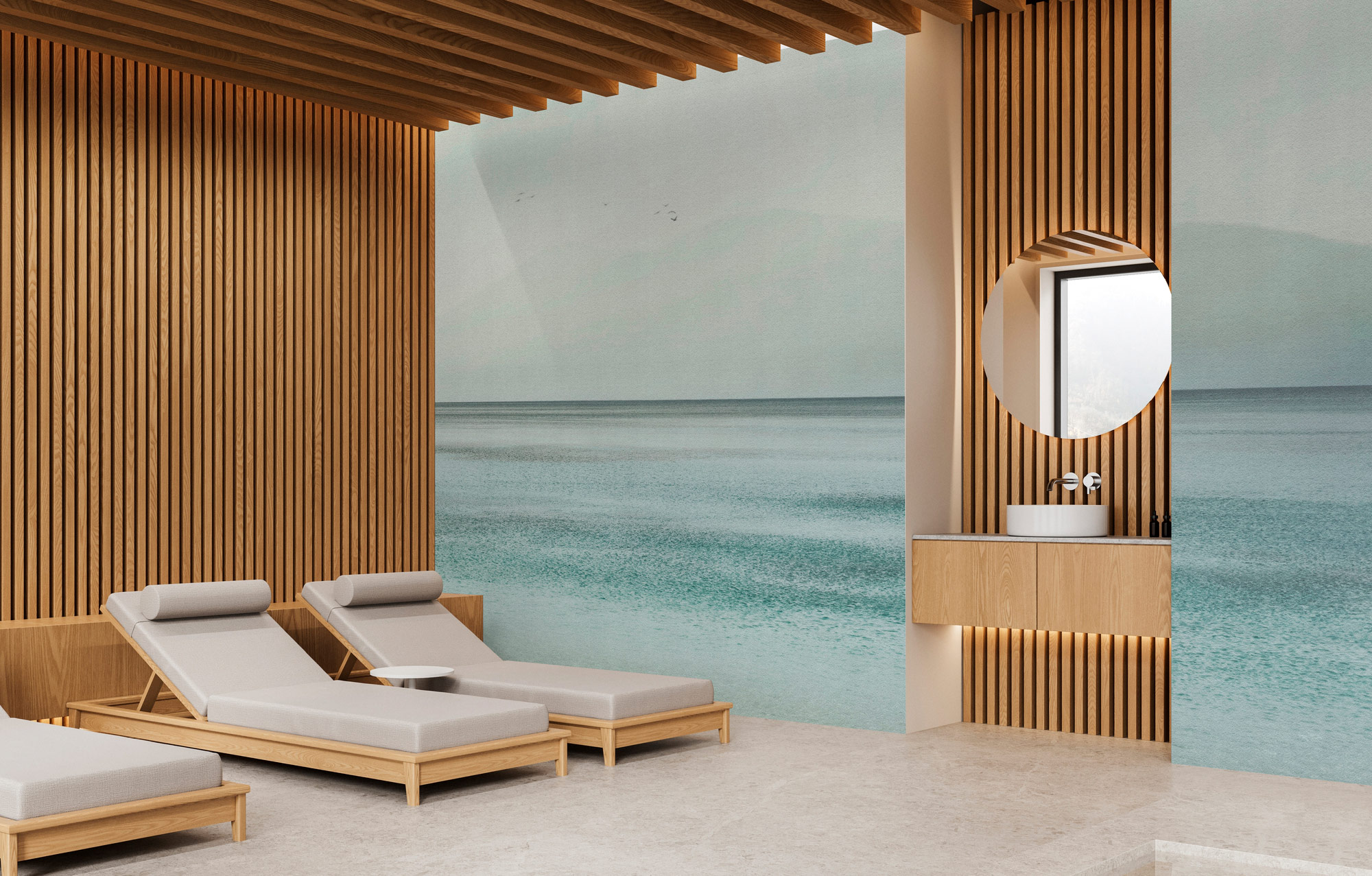 AS Fototapete Walls by Patel 5 Meer Blau DD134627