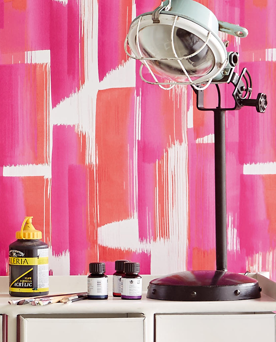 Eijffinger Vliestapete Stripes+ rot Streifen 377003