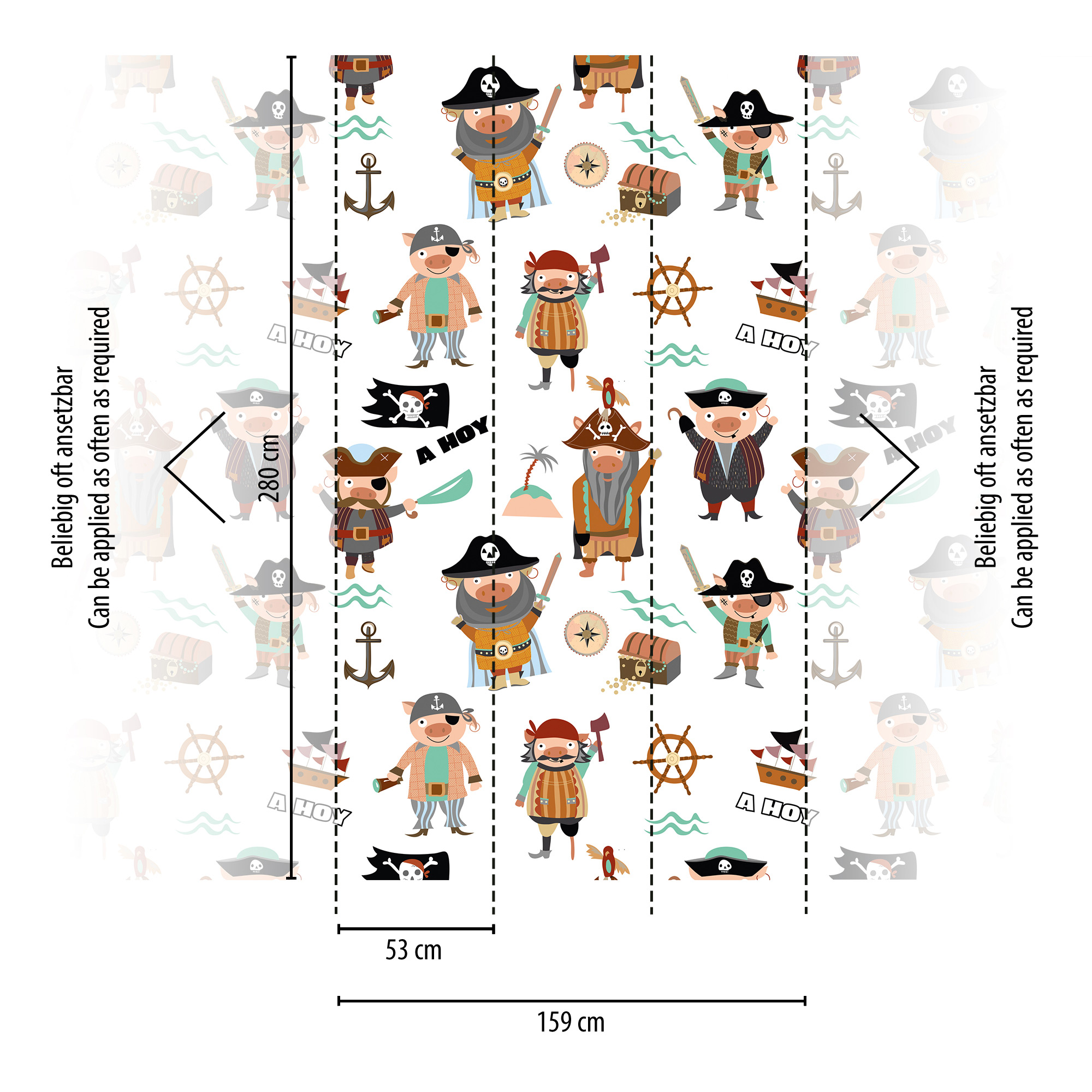 Livingwalls Vliestapete The Wall II Kinderzimmertapete 39191