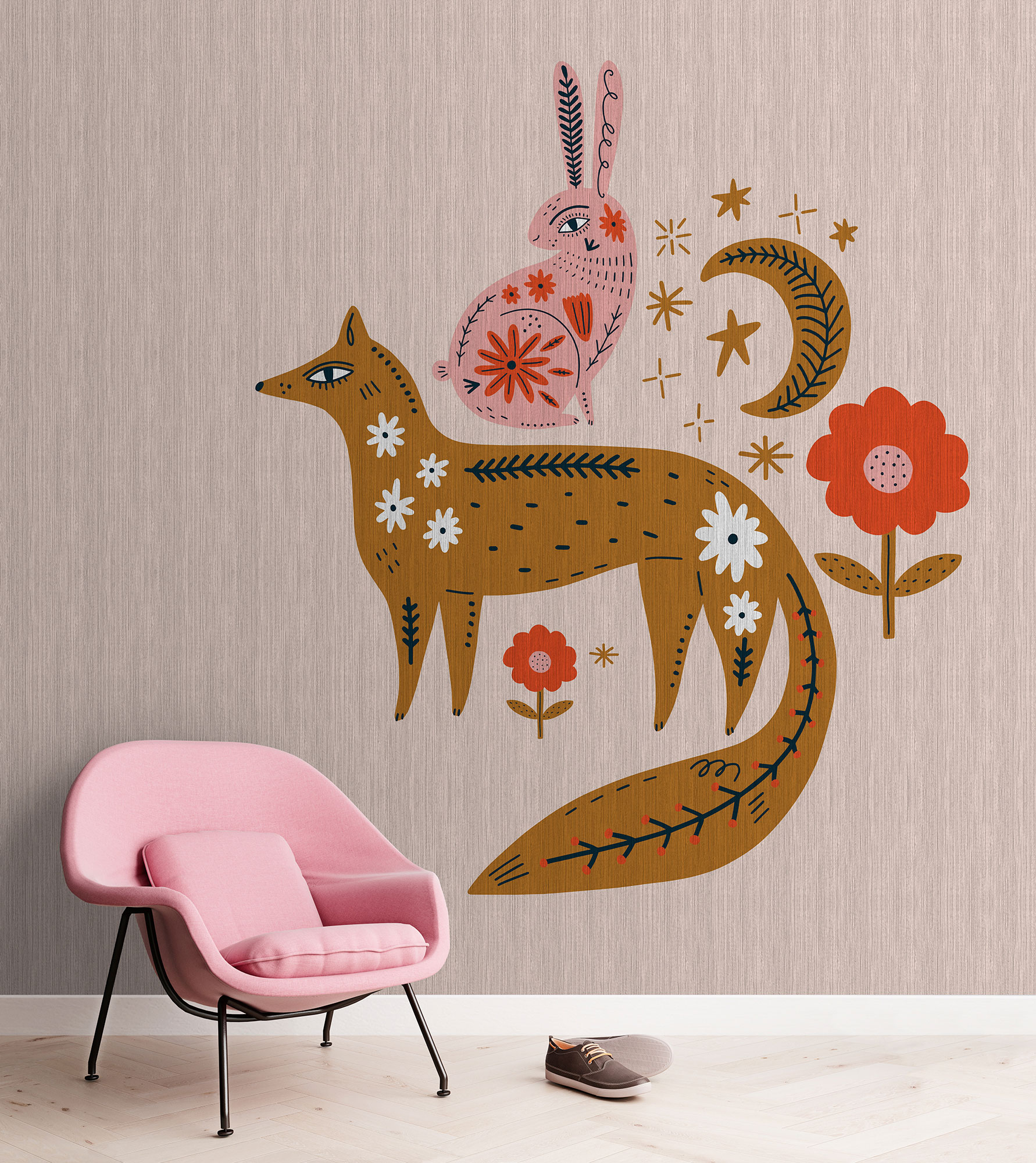 AS Fototapete Walls by Patel 3 Tiere DD122468