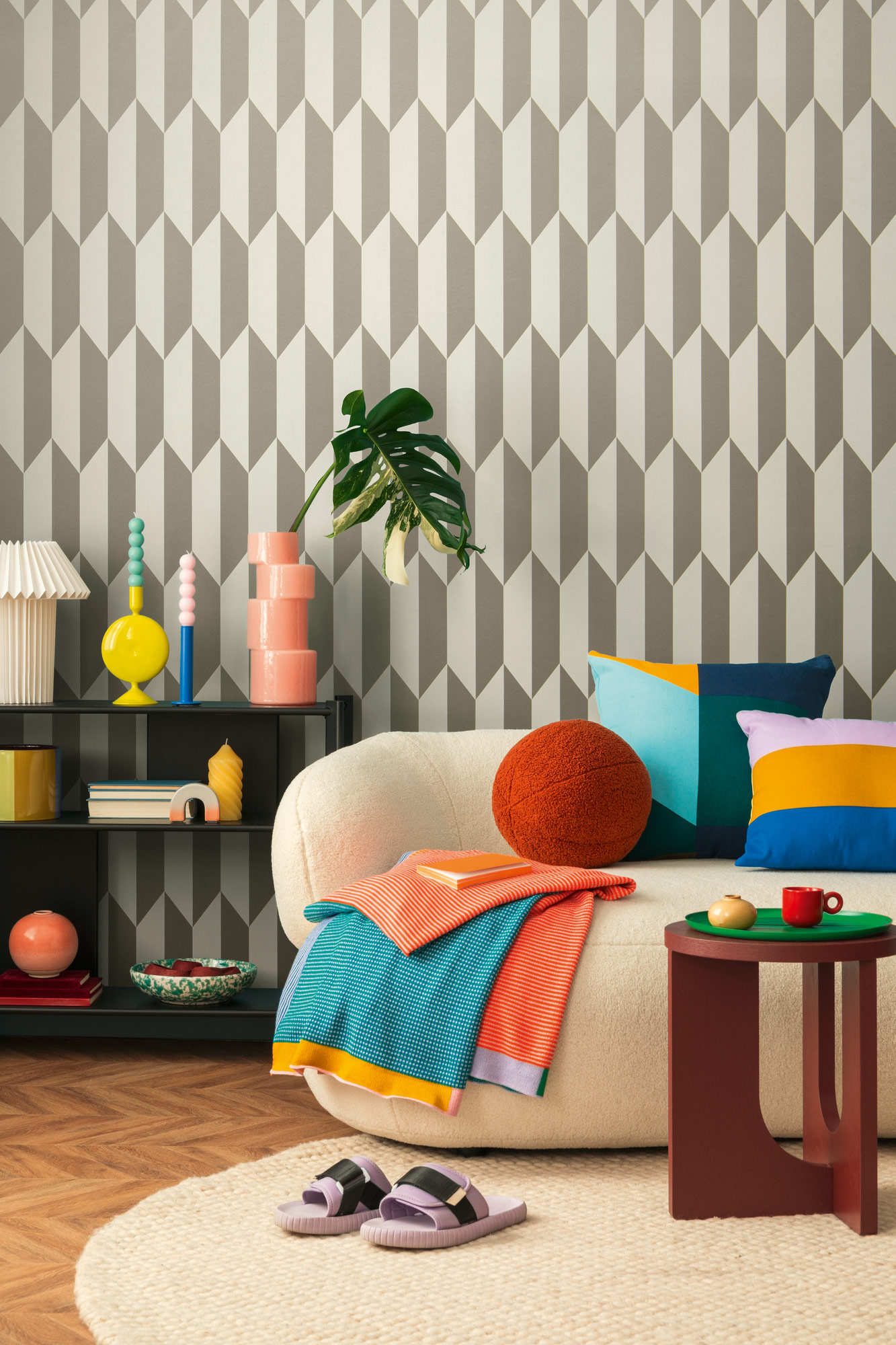 AS Vliestapete CosmoLiving 3D Champagner 790865