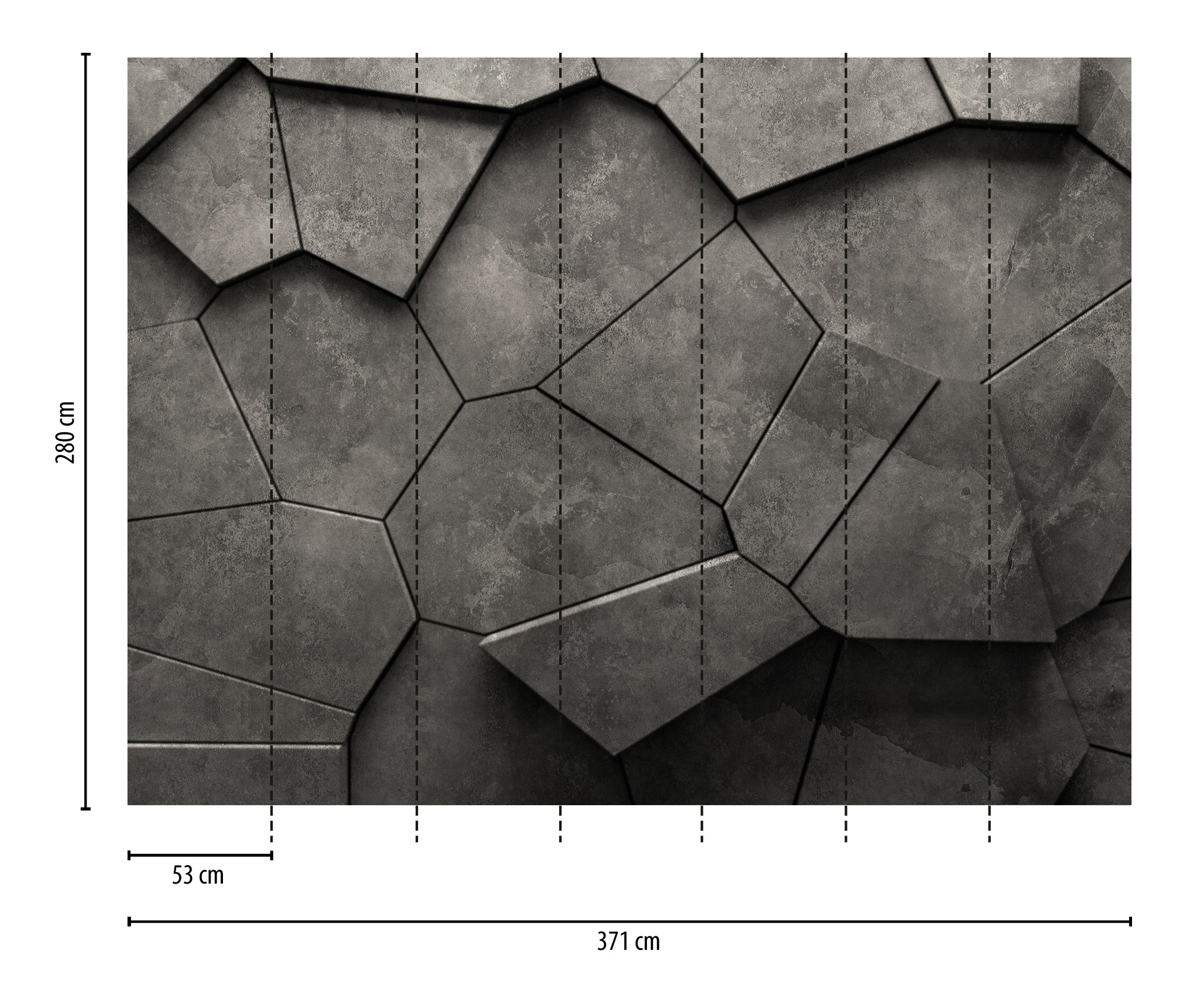 Livingwalls Vliestapete The Wall 3 3D Steinoptik 399241
