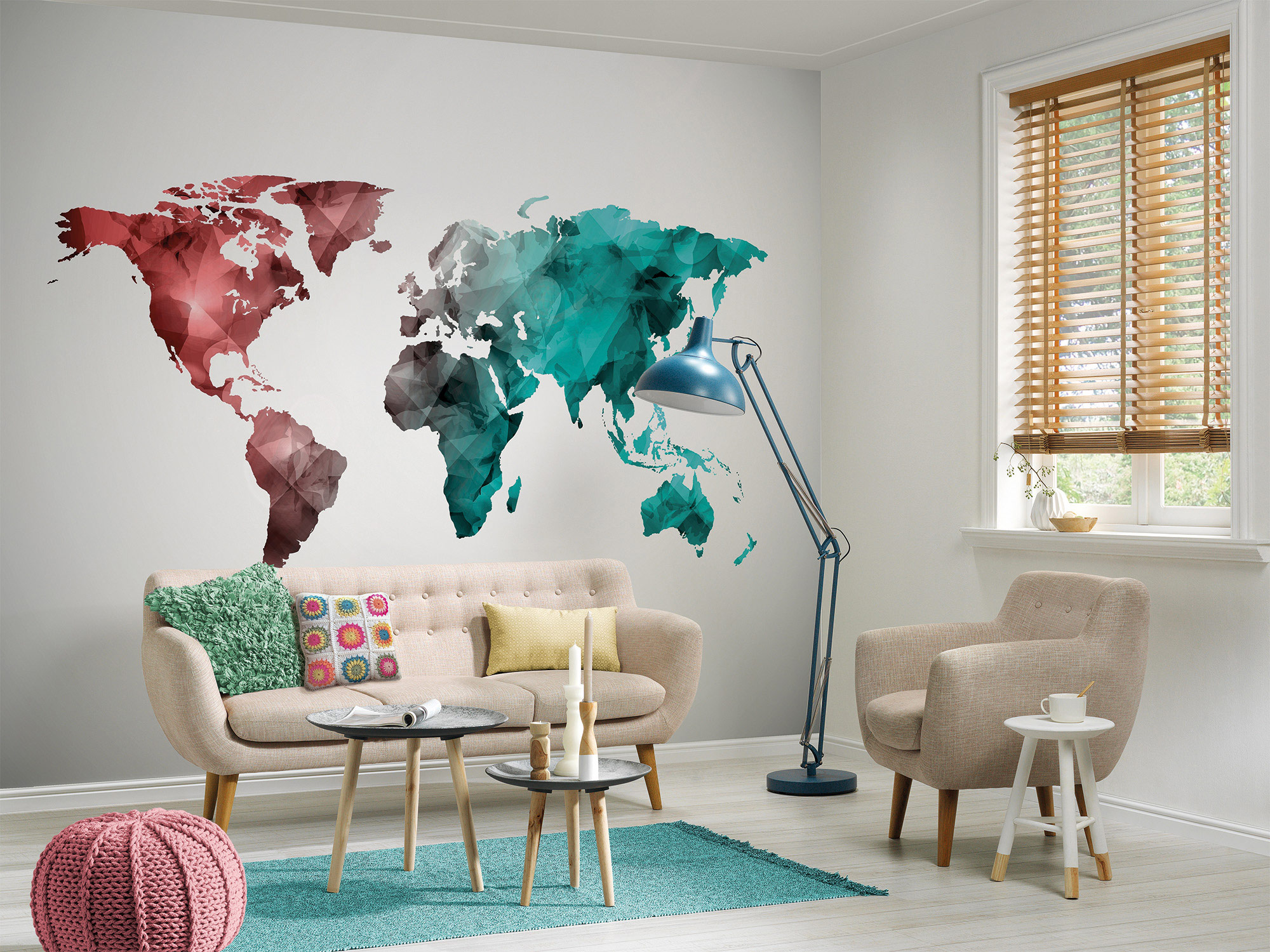 AS Fototapete Designwalls World Graphic DD118708