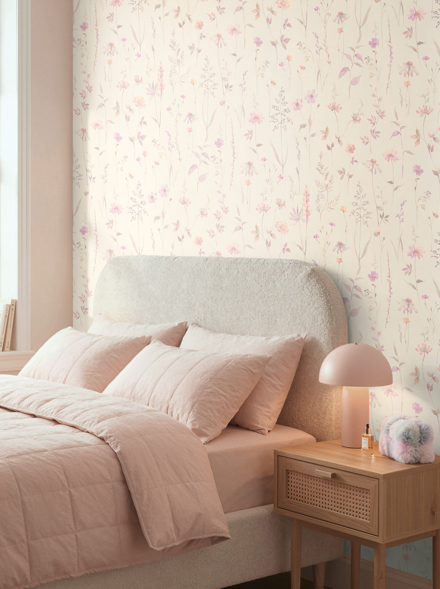 AS Vliestapete Trend Spectrum Blumentapete Creme 792374