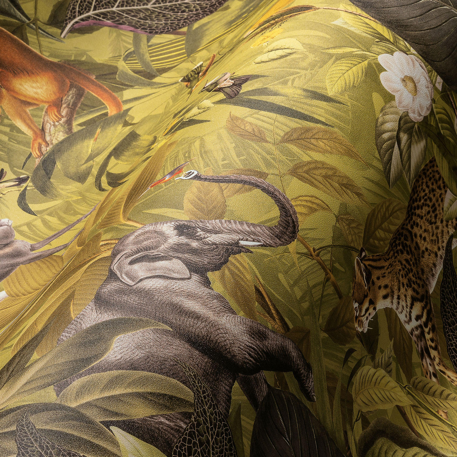 AS Vliestapete PintWalls Tiertapete Grün 387242