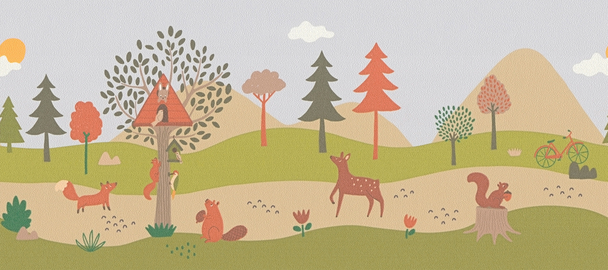 AS Borte Selbstklebende Bordüre Kinderzimmerbordüre 787322