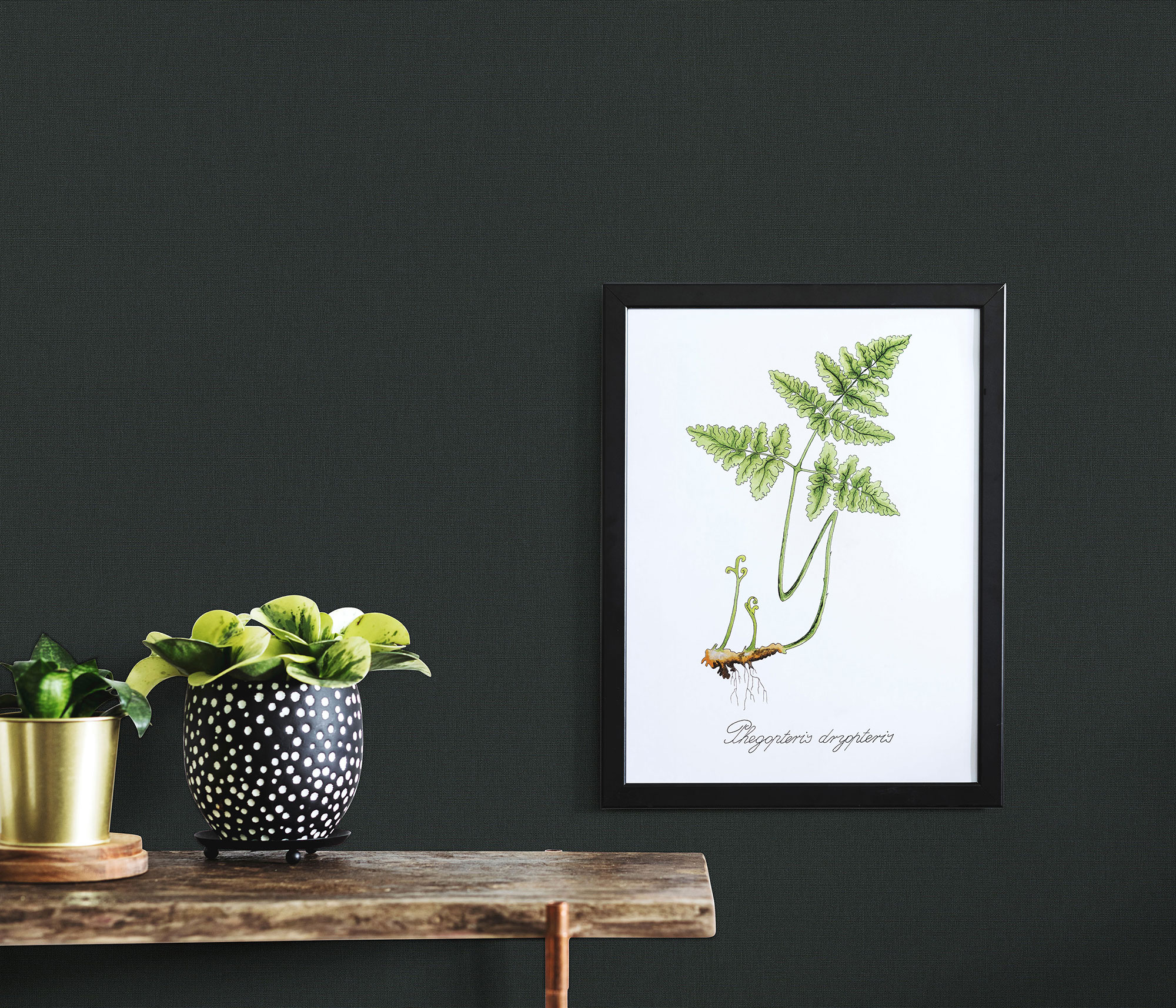 Erismann Vliestapete Martinique schwarz 1039347