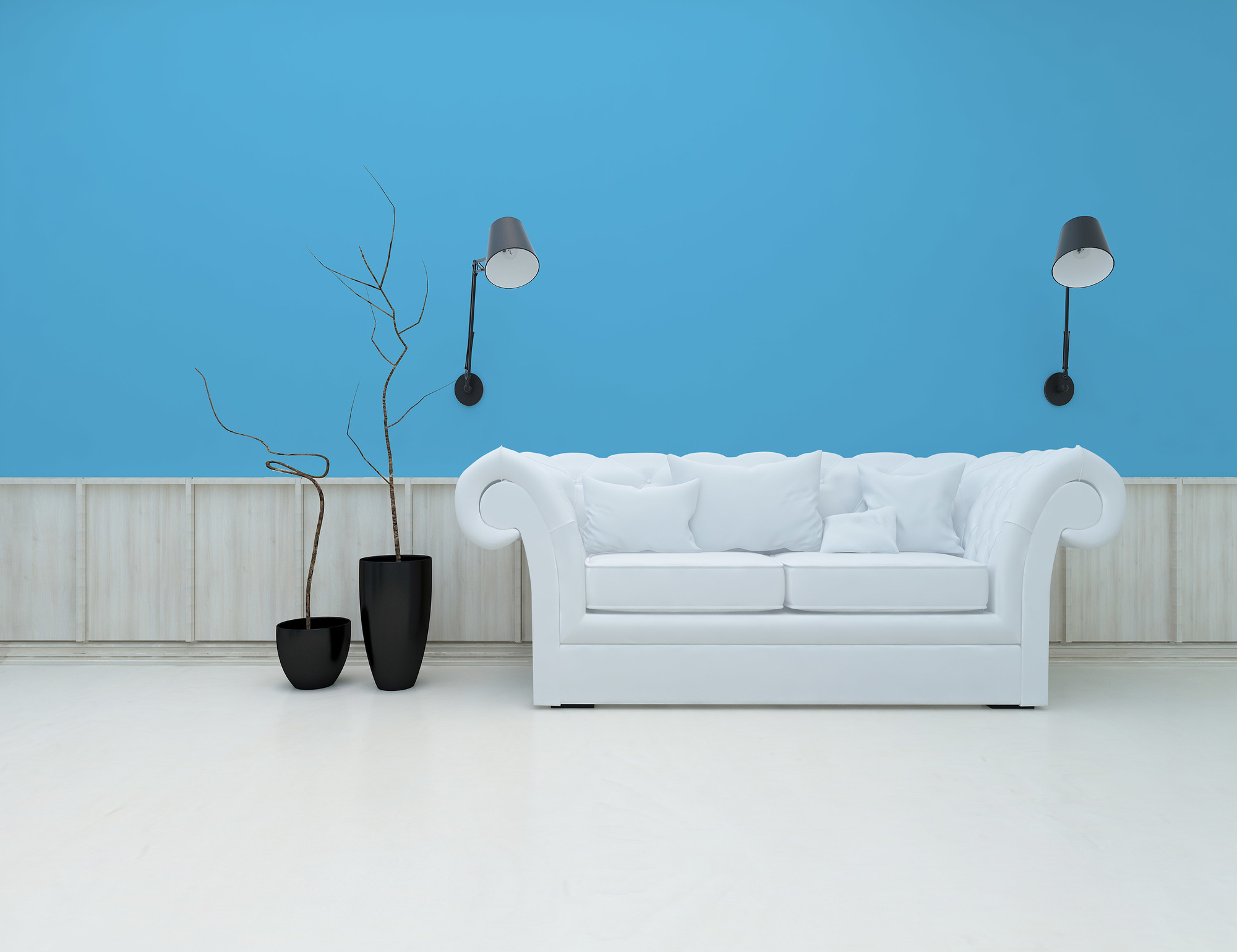 AS Premium Innenwandfarbe Puro c3002 ocean blue 1 L