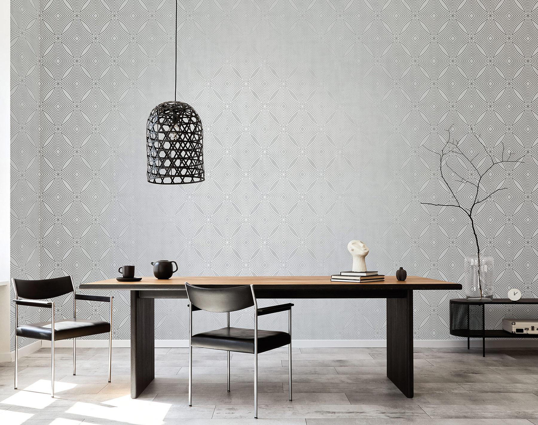 Essener Vliestapete Special FX 2 Silbergrau G67731