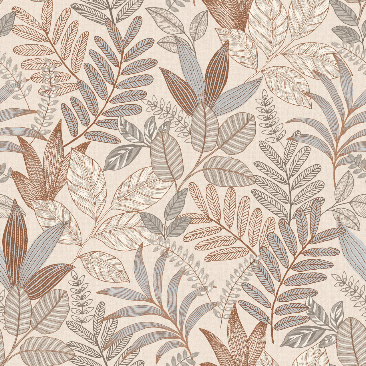Thomas Vliestapete Attraction taupe Pflanzen AL26292 Thomas Vliestapete Attraction taupe Pflanzen AL26292