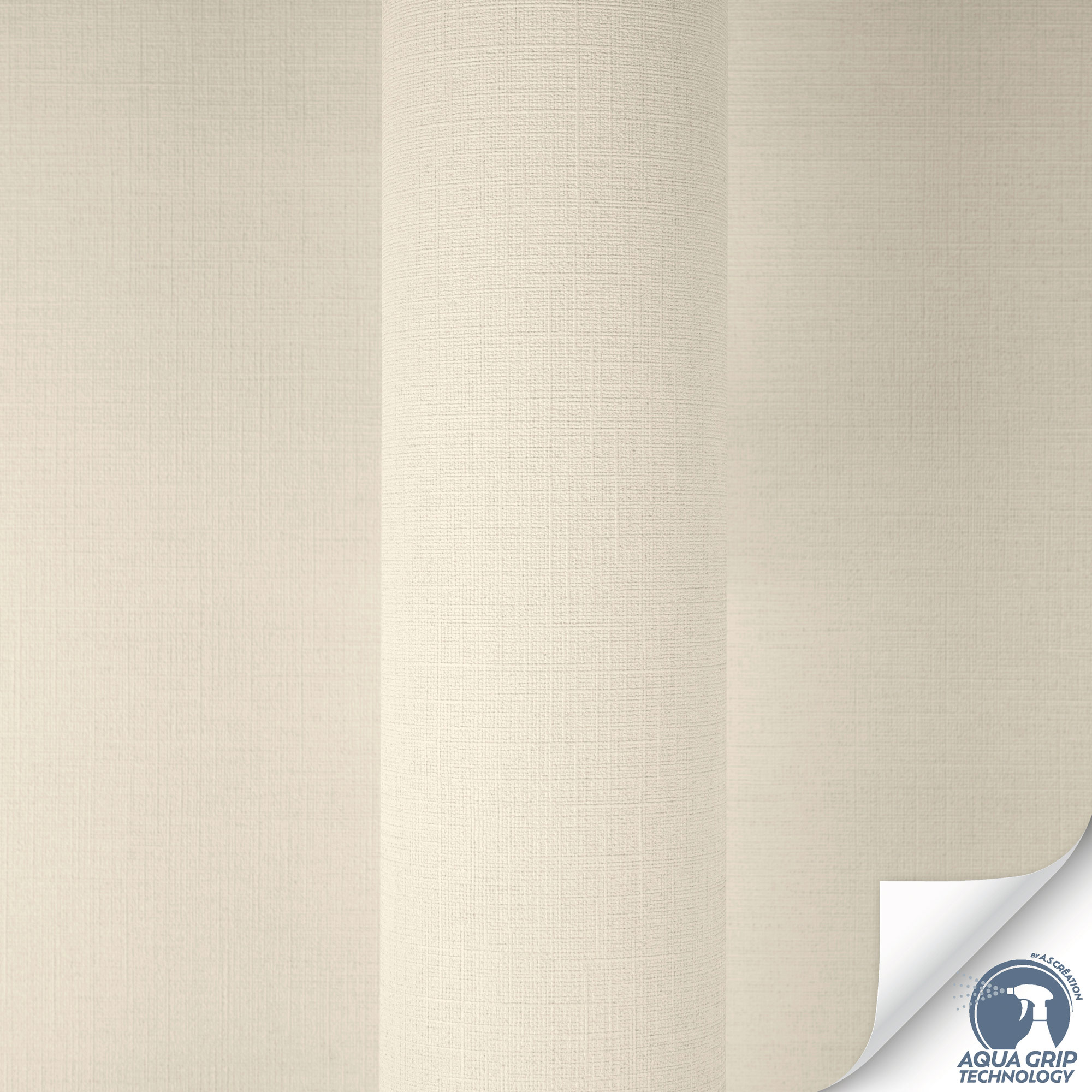 AS Vliestapete Cosiness Designdrop 2 Unitapete Grau 785755