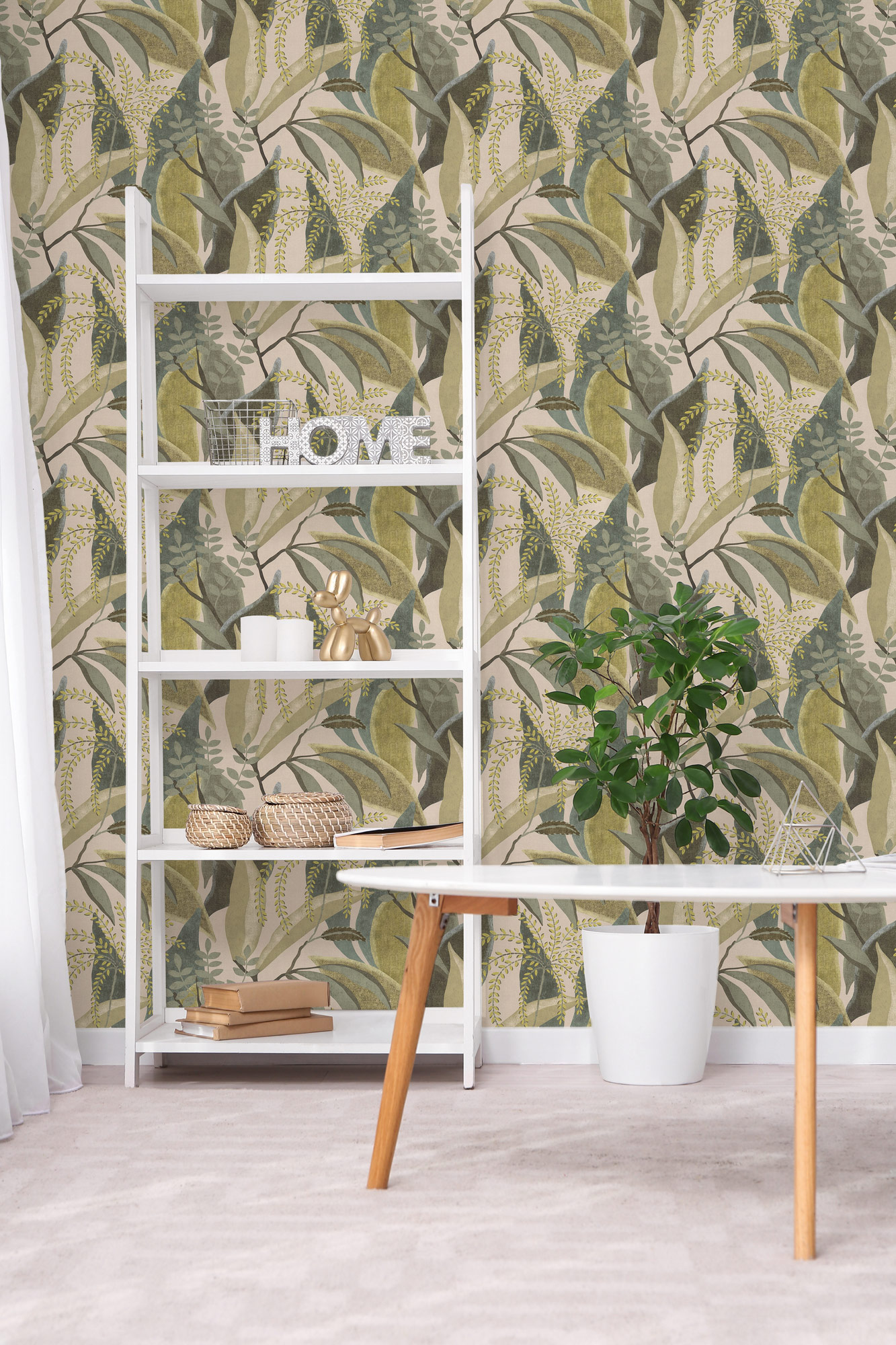 AS Vliestapete PintWalls 3 Floral Grün 791864