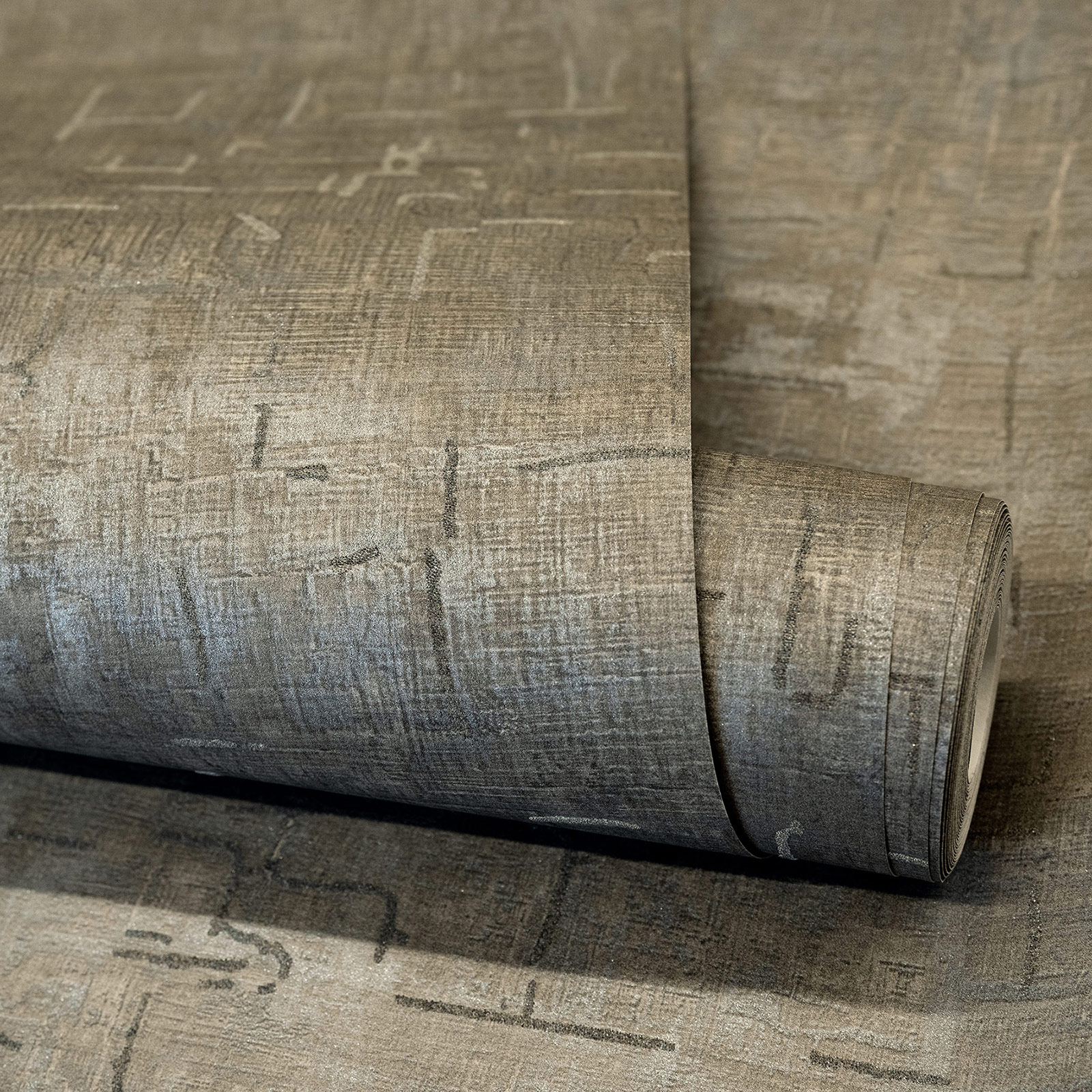 Hohenberger Vliestapete Divino Vesta Umber Brown 81319