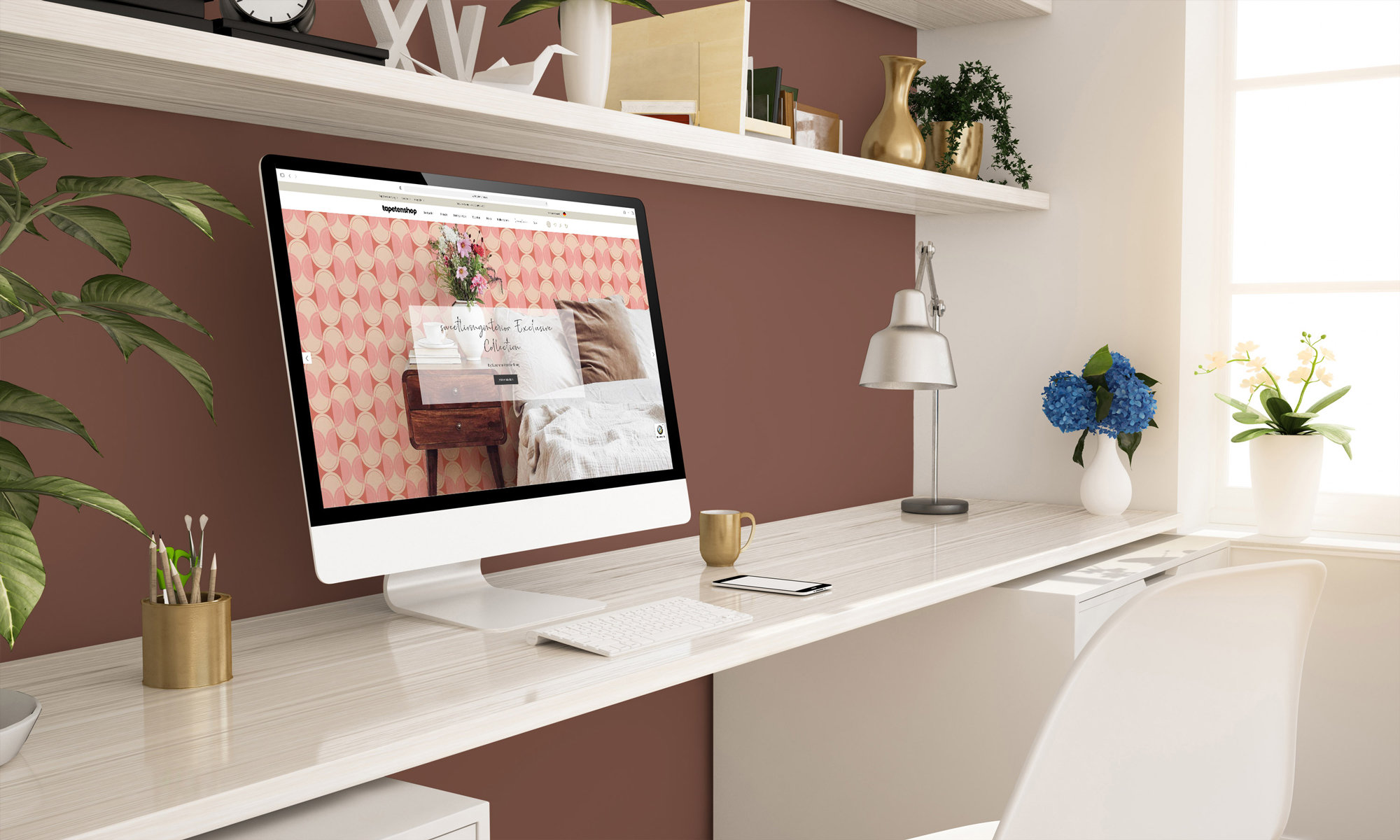 AS Wandfarbe The Color Kitchen TCK5014 Reddish Chestnut 2,5