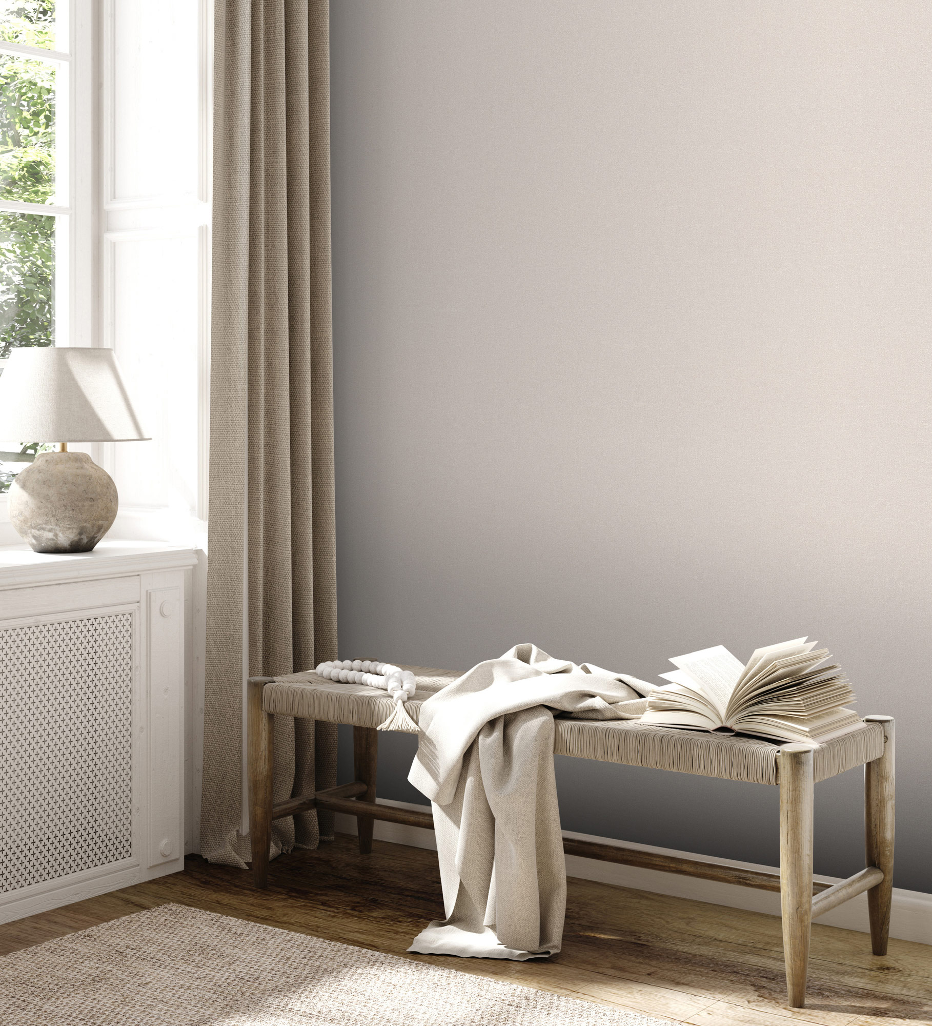 AS Vliestapete Terra Uni beige 389253