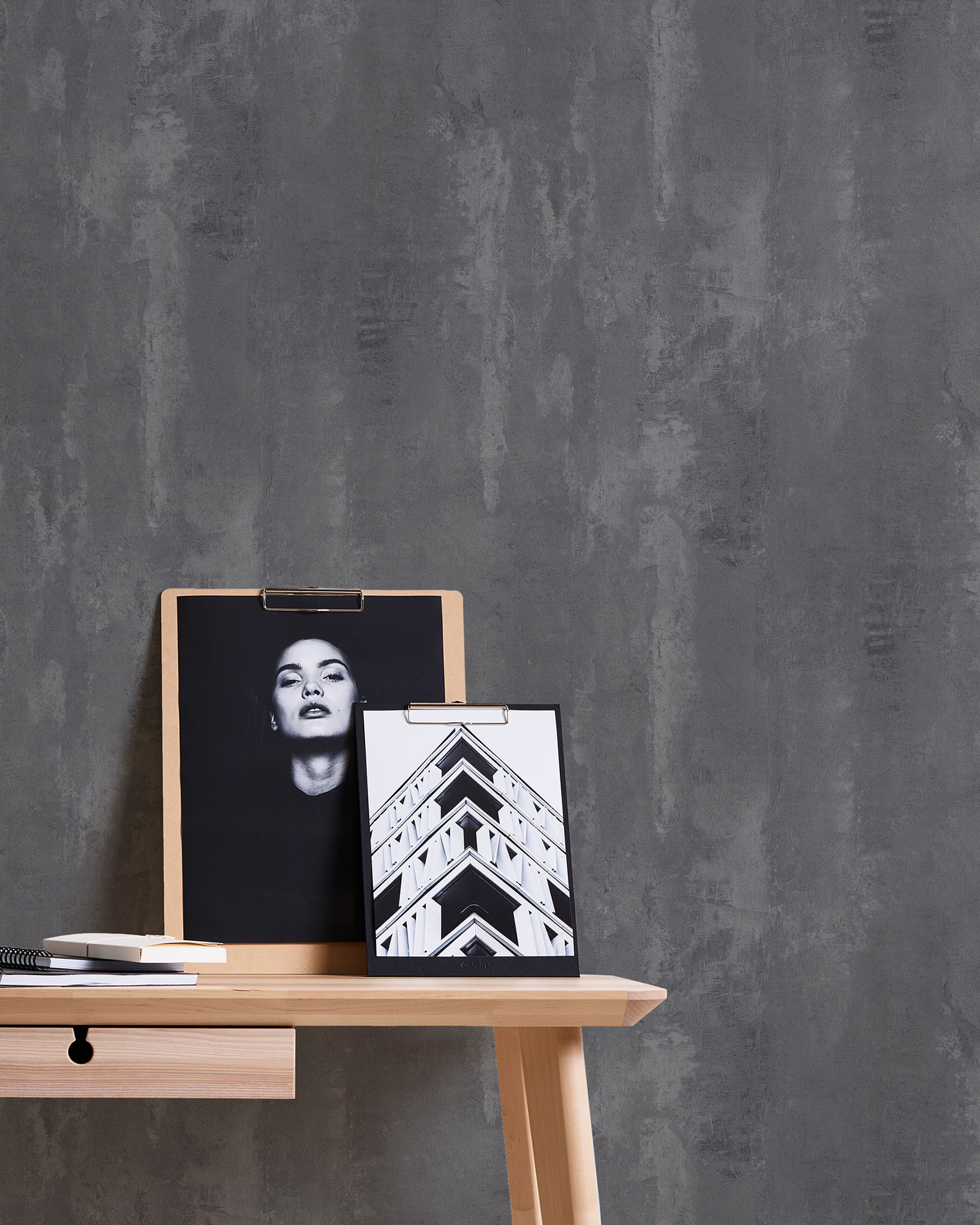 AS Vliesapete Neue Bude 2.0 II Beton grau 374123