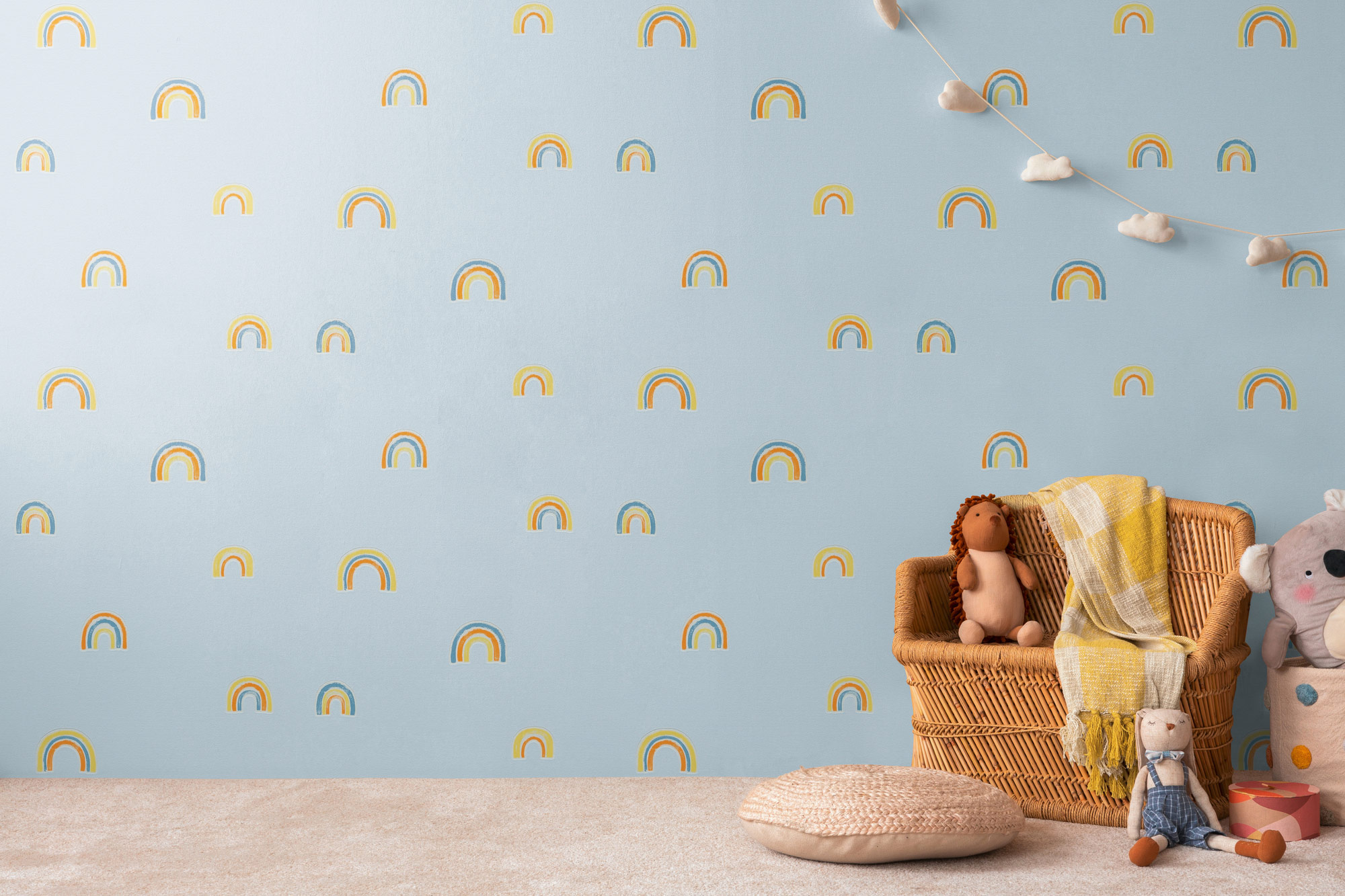 AS Vliestapete Kids Studio Kinderzimmertapete Blau 792592
