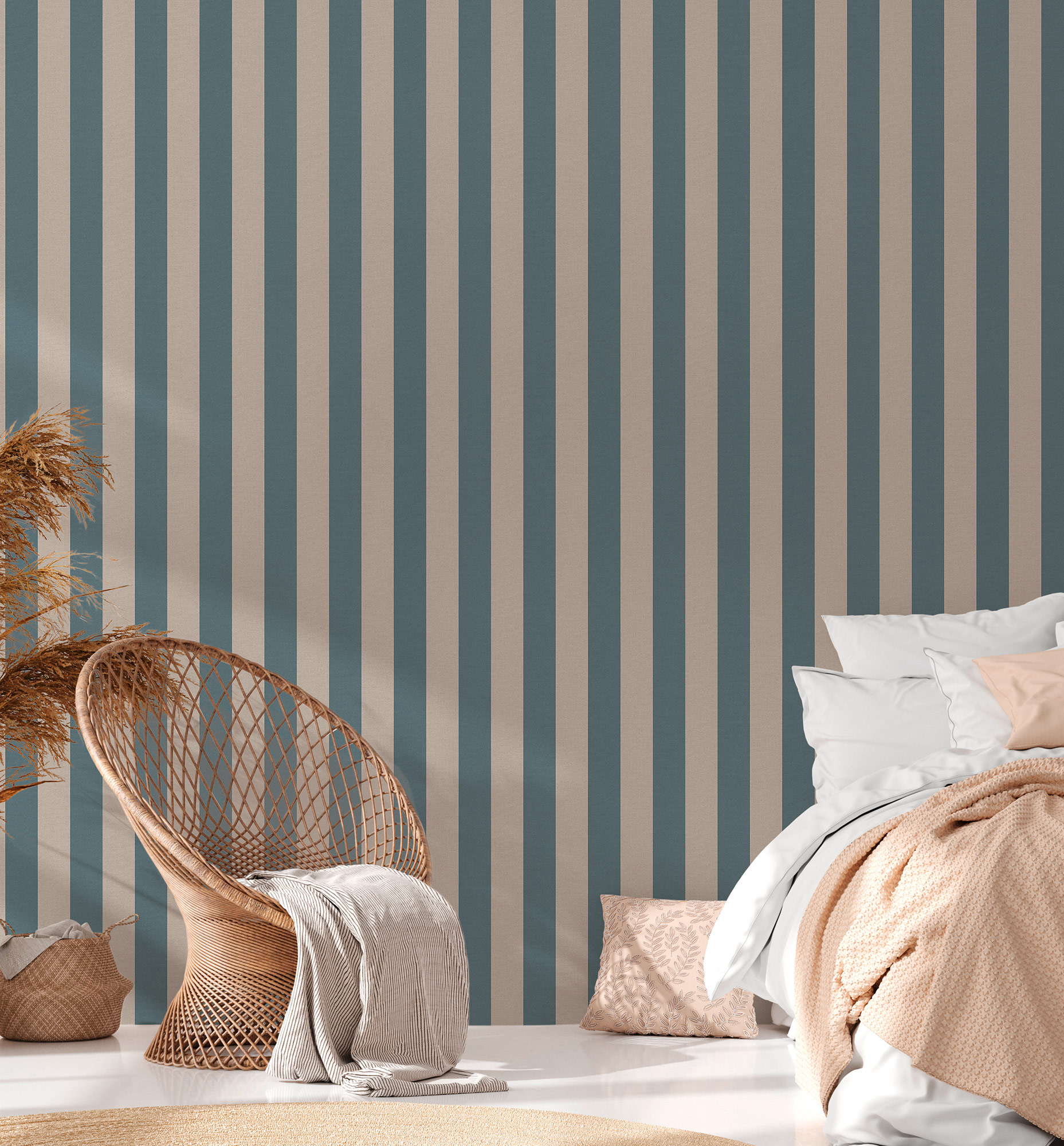 AS Vliestapete Deco Satintapete Streifentapete 386651
