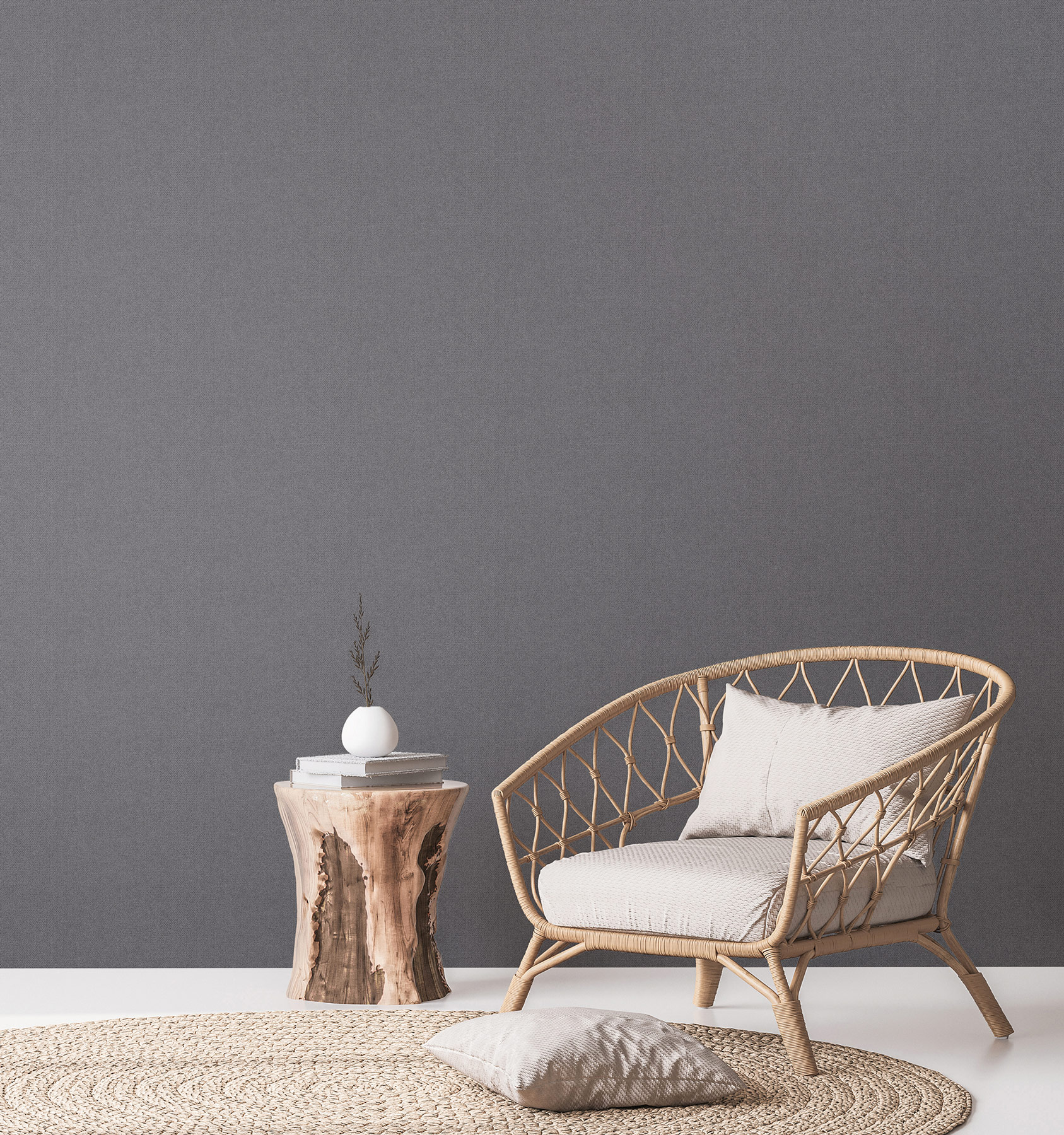 AS Vliestapete Deco Satintapete Unitapete 386624