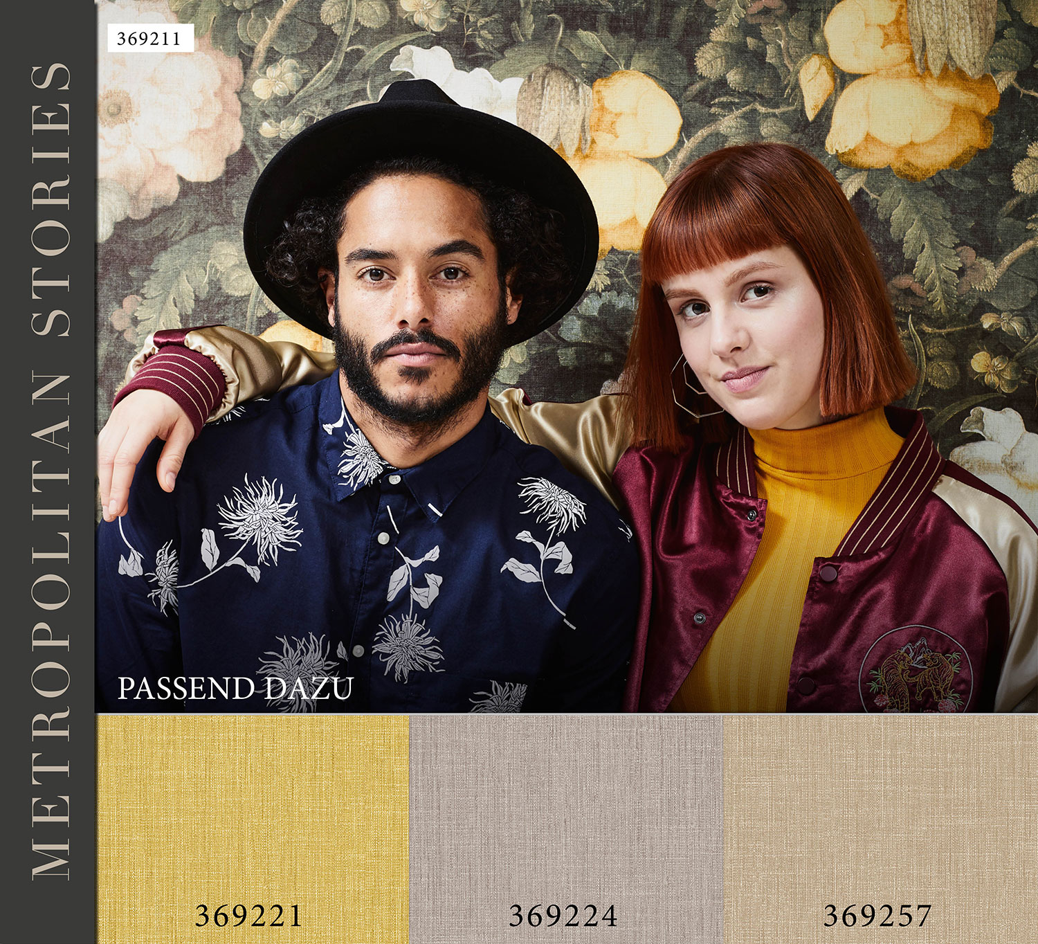 AS Vliestapete Metropolitan Stories Blumen 369211