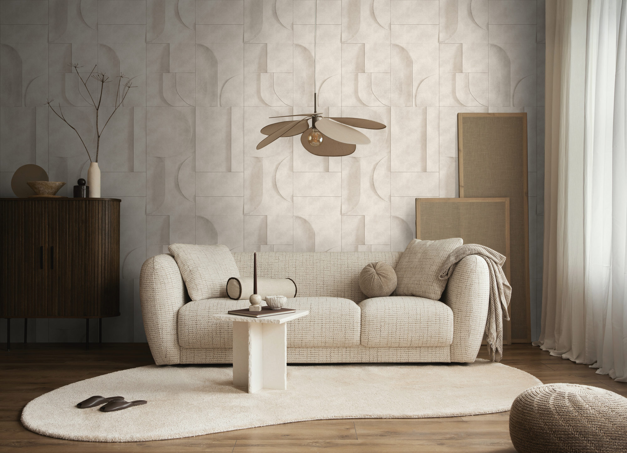 AS Fototapete The Wall 4 3D Optik Grau 792244