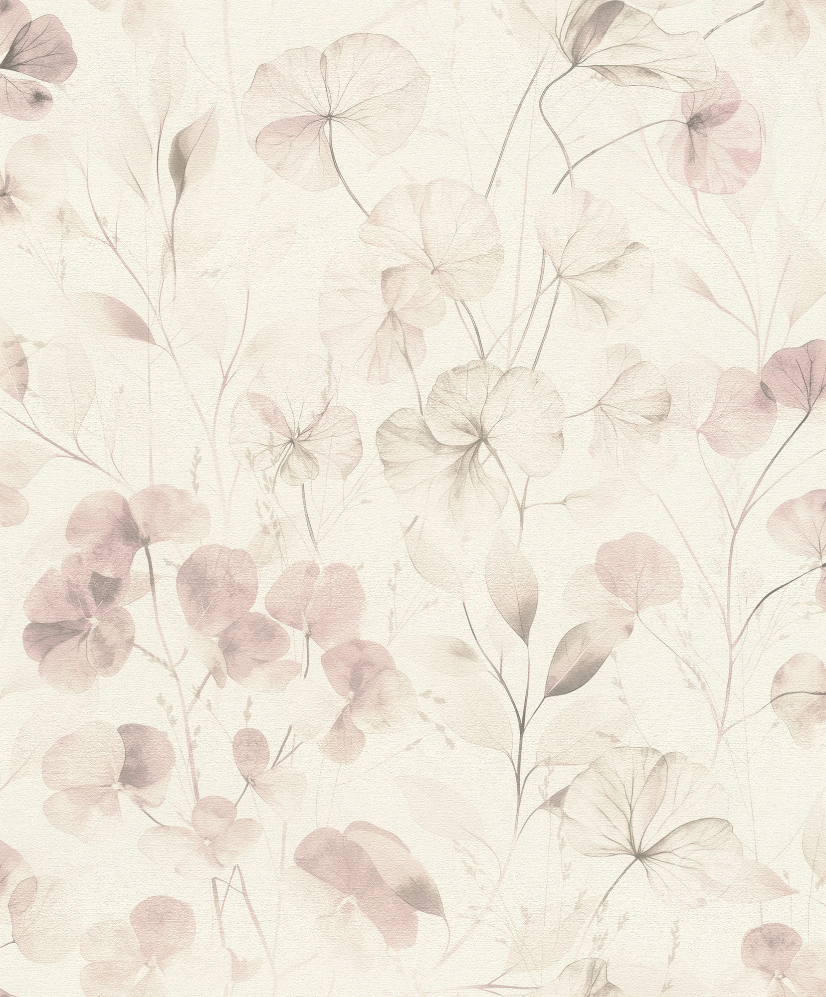 Rasch Vliestapete Farm Living Blumen Blätter 709056