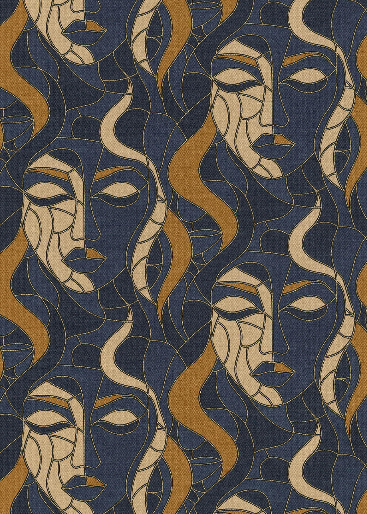 Erismann Vliestapete Elle 4 blau 1045808