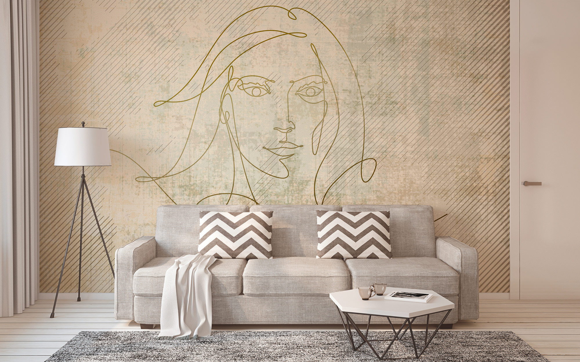 AS Fototapete Atelier 47 GoldenLine DD118040