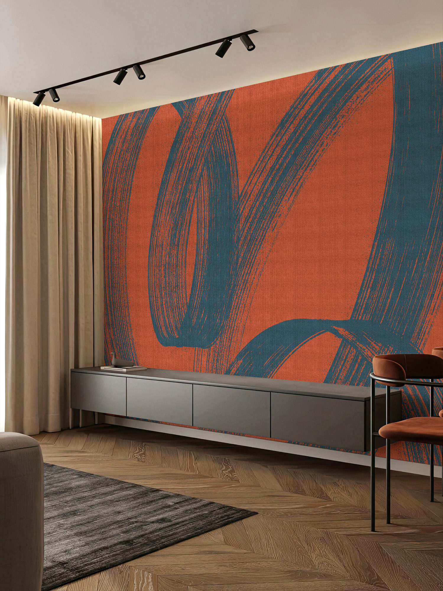 AS Fototapete Walls by Patel 5 Kunst Rot DD134195