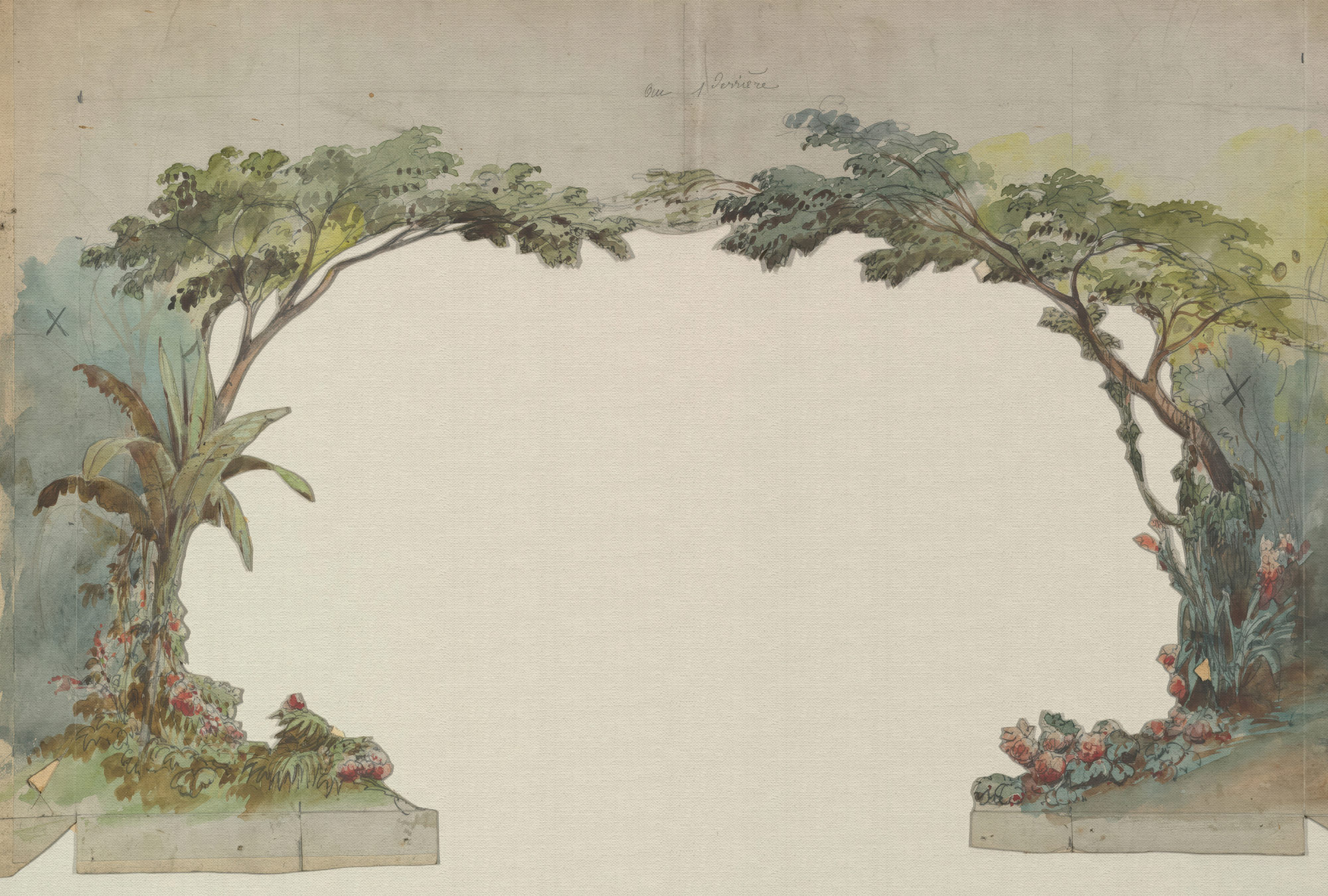 AS Fototapete Walls by Patel 5 Bäume Grün DD134441