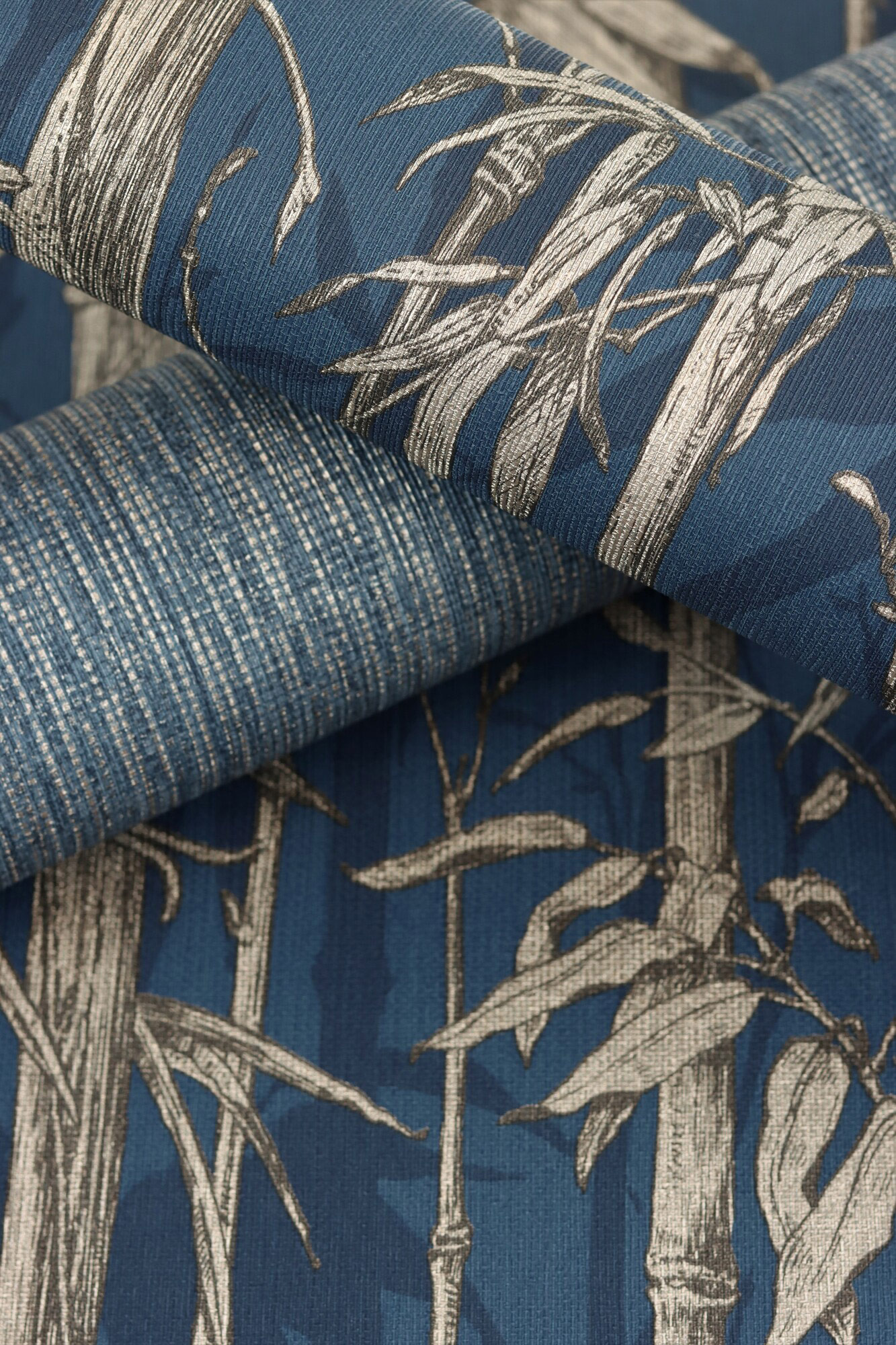 Rasch Vliestapete Florentine 3 Uni Leinen Stoff 484281