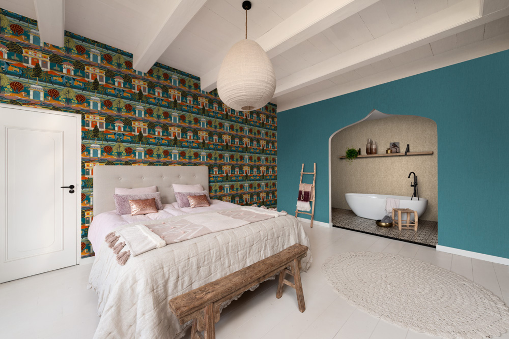 Rasch Vliestapete Indian Style Orientalisch Palast 746211