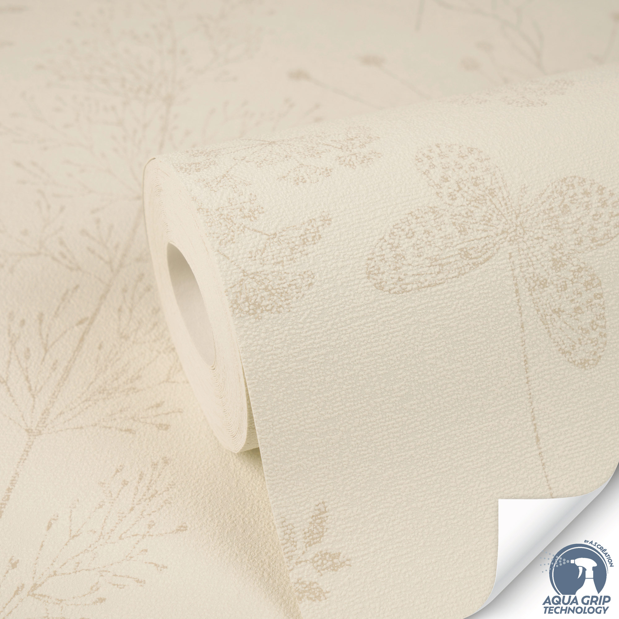 AS Vliestapete Cosiness Designdrop 2 Floral Weiß 792831
