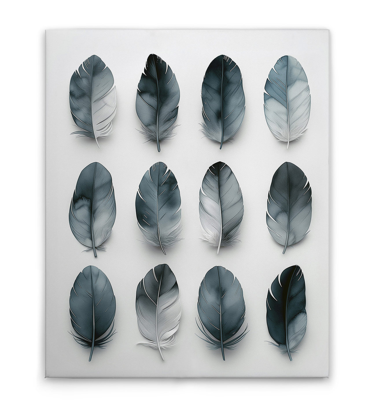 AS Leinwandbild Feathers Blue DD132891