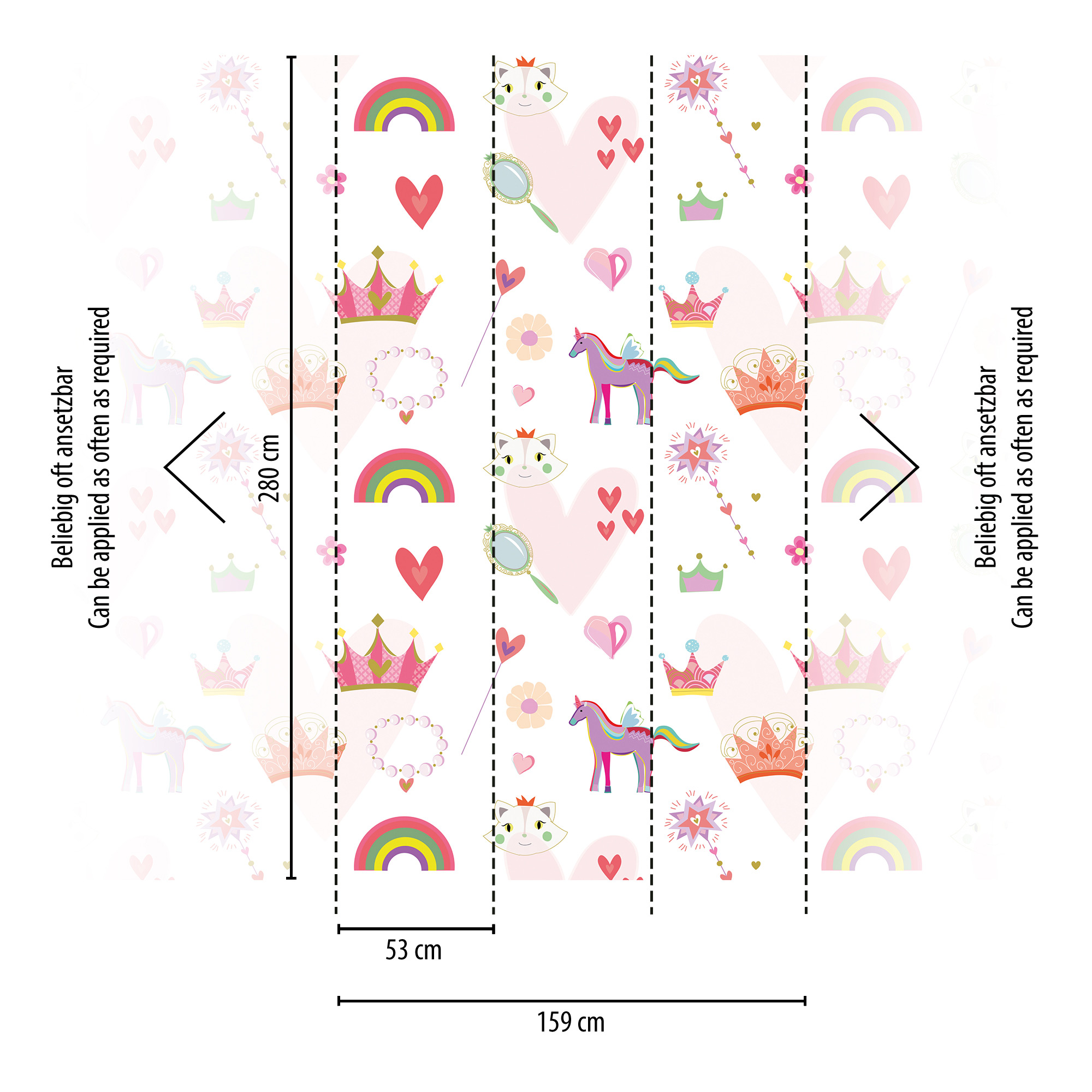 Livingwalls Vliestapete The Wall II Kinderzimmertapete 39193