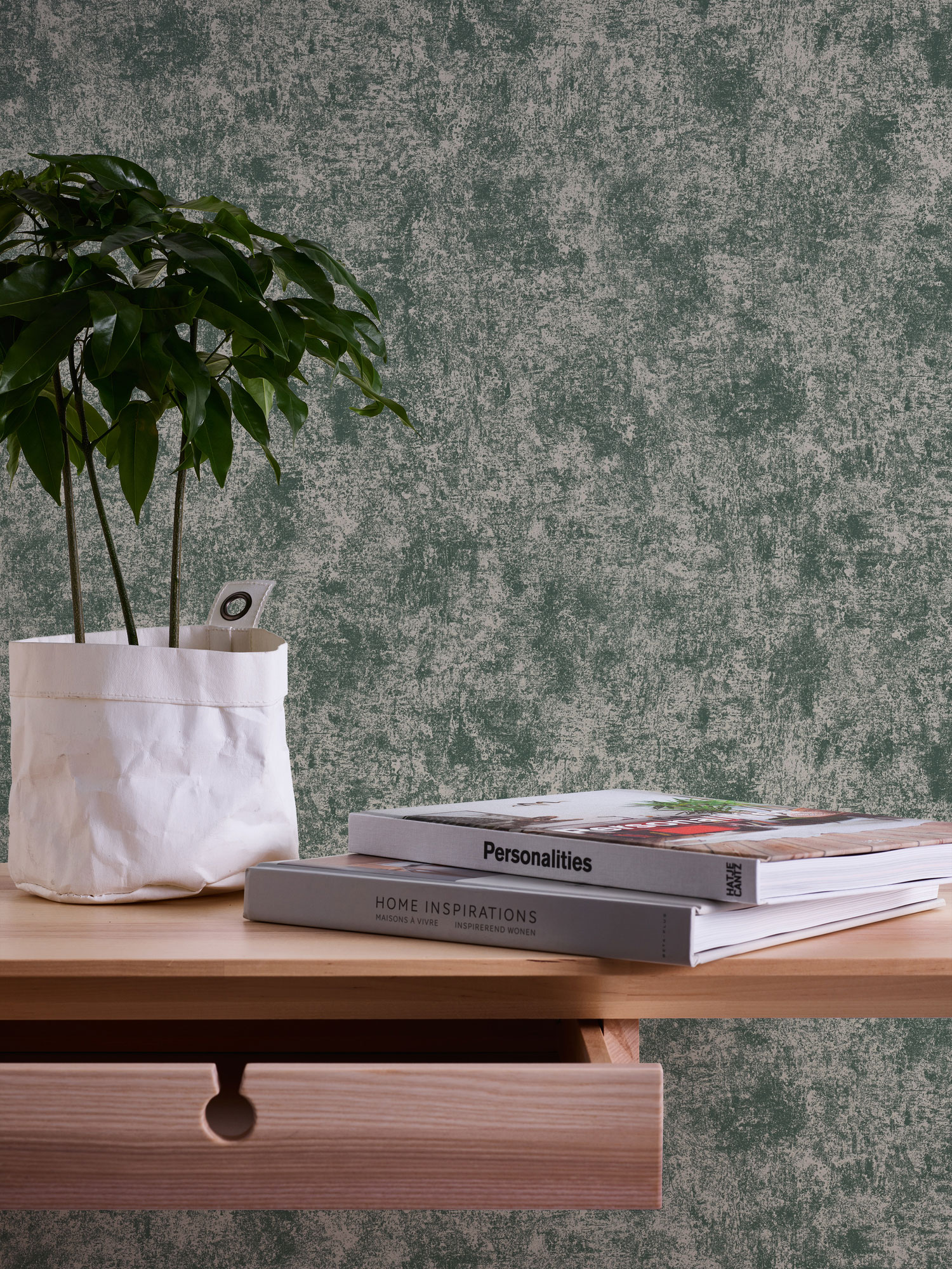 Livingwalls Vliestapete Premium Wall 2 einfarbig 389701